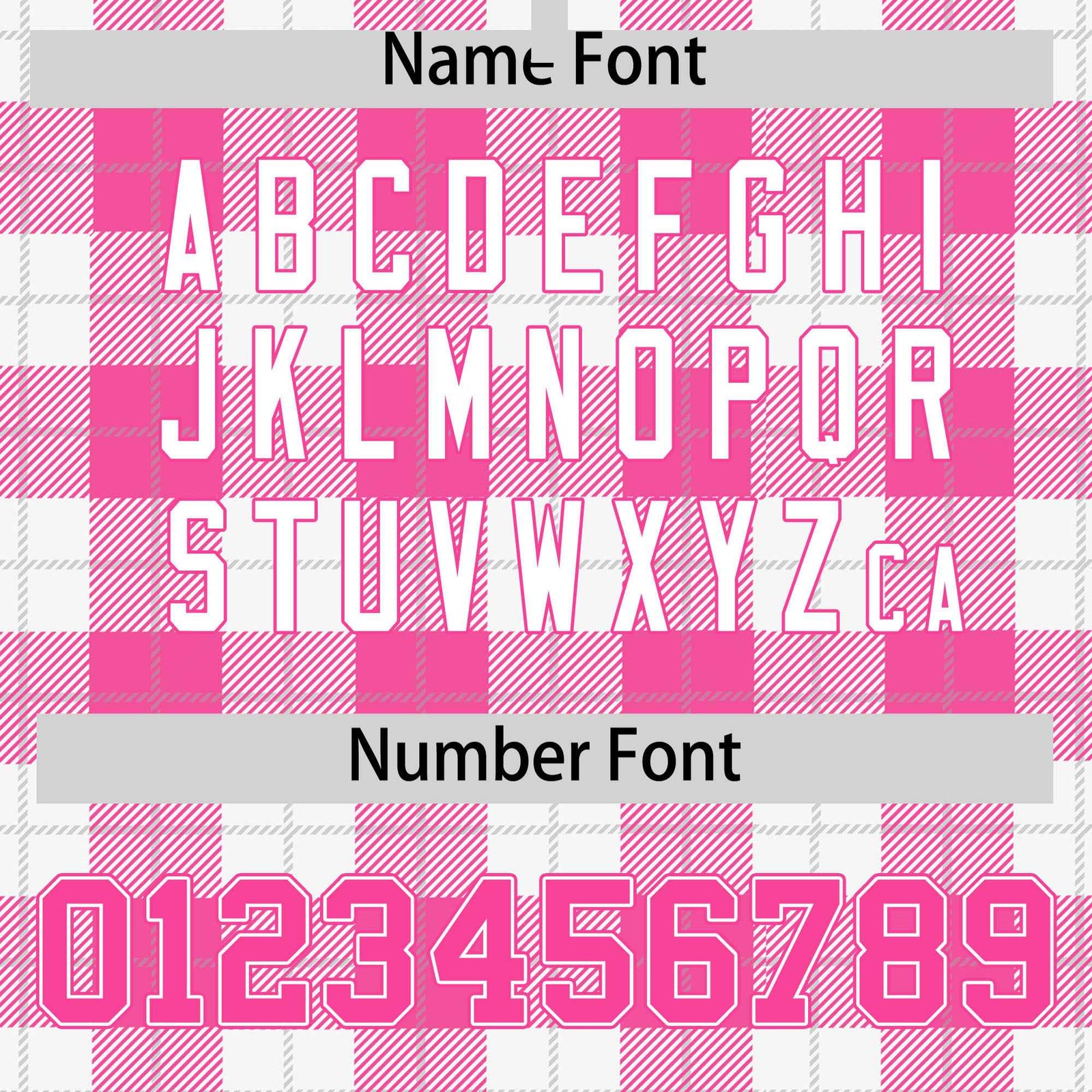 Custom Pink White Varsity Full-Snap Plaid Pattern Letterman Baseball Jacket