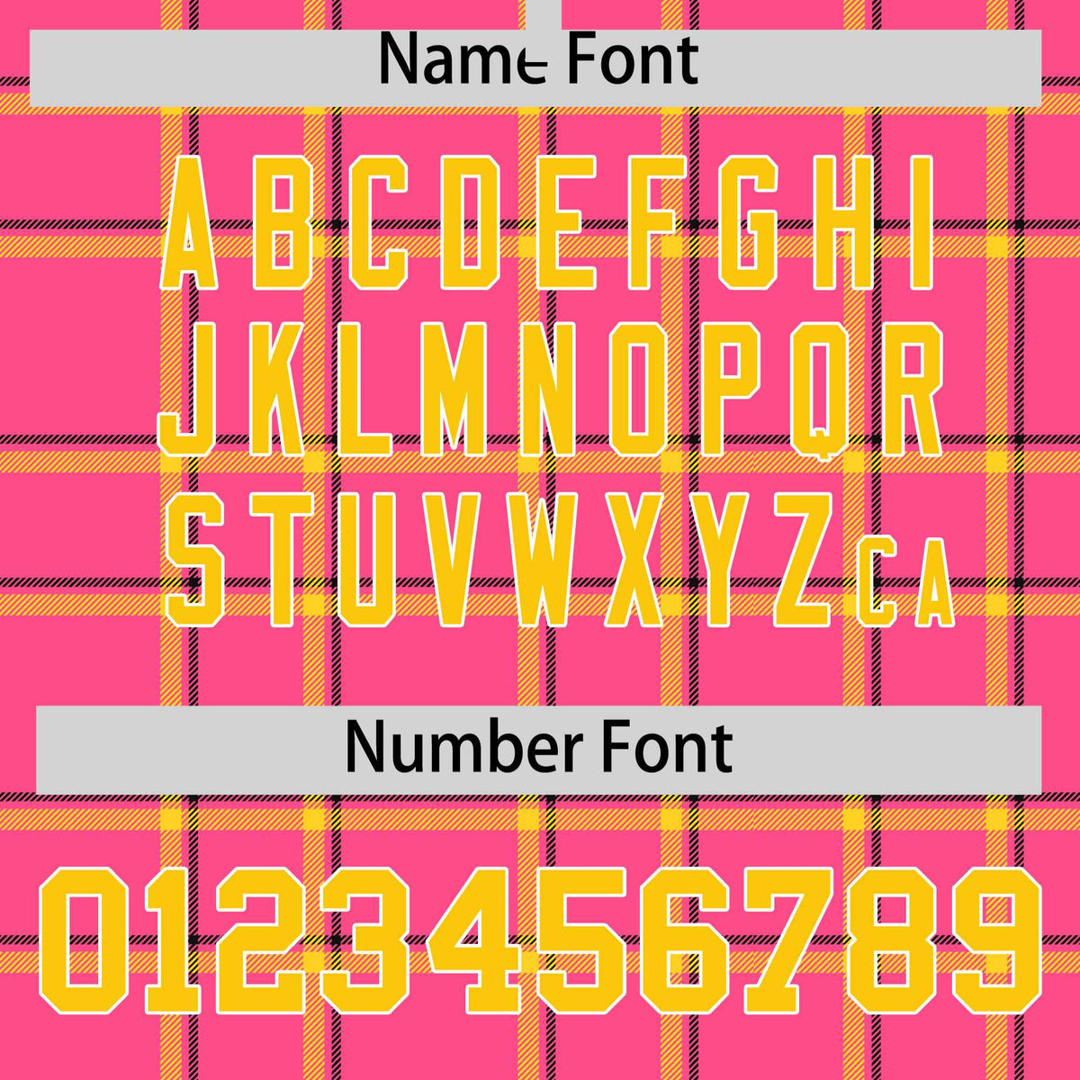 Custom Pink Varsity Full-Snap Plaid Pattern Letterman Baseball Jacket