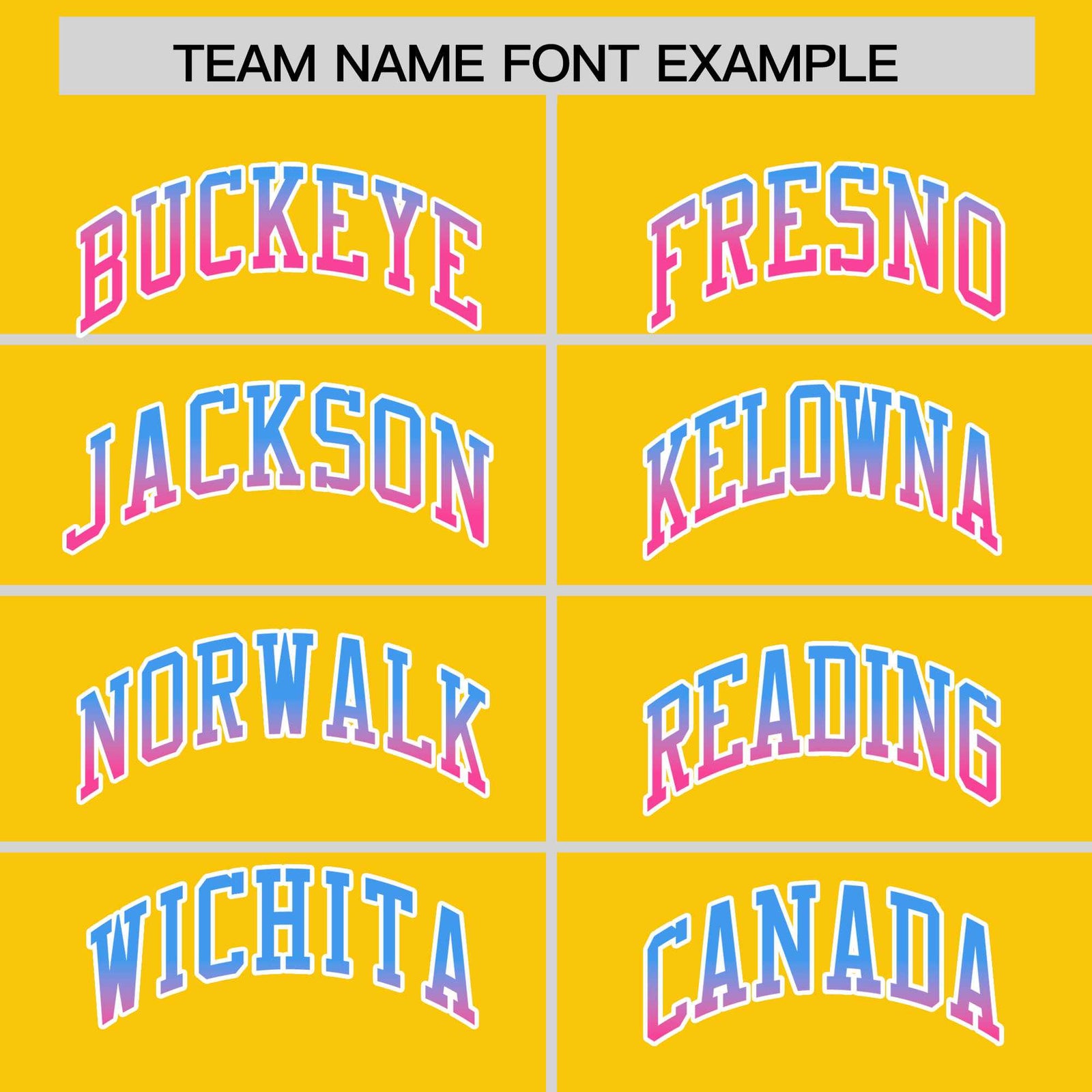 Custom Gold Powder Blue-Pink Gradient Varsity Full-Snap Raglan Sleeves Baseball Jacket