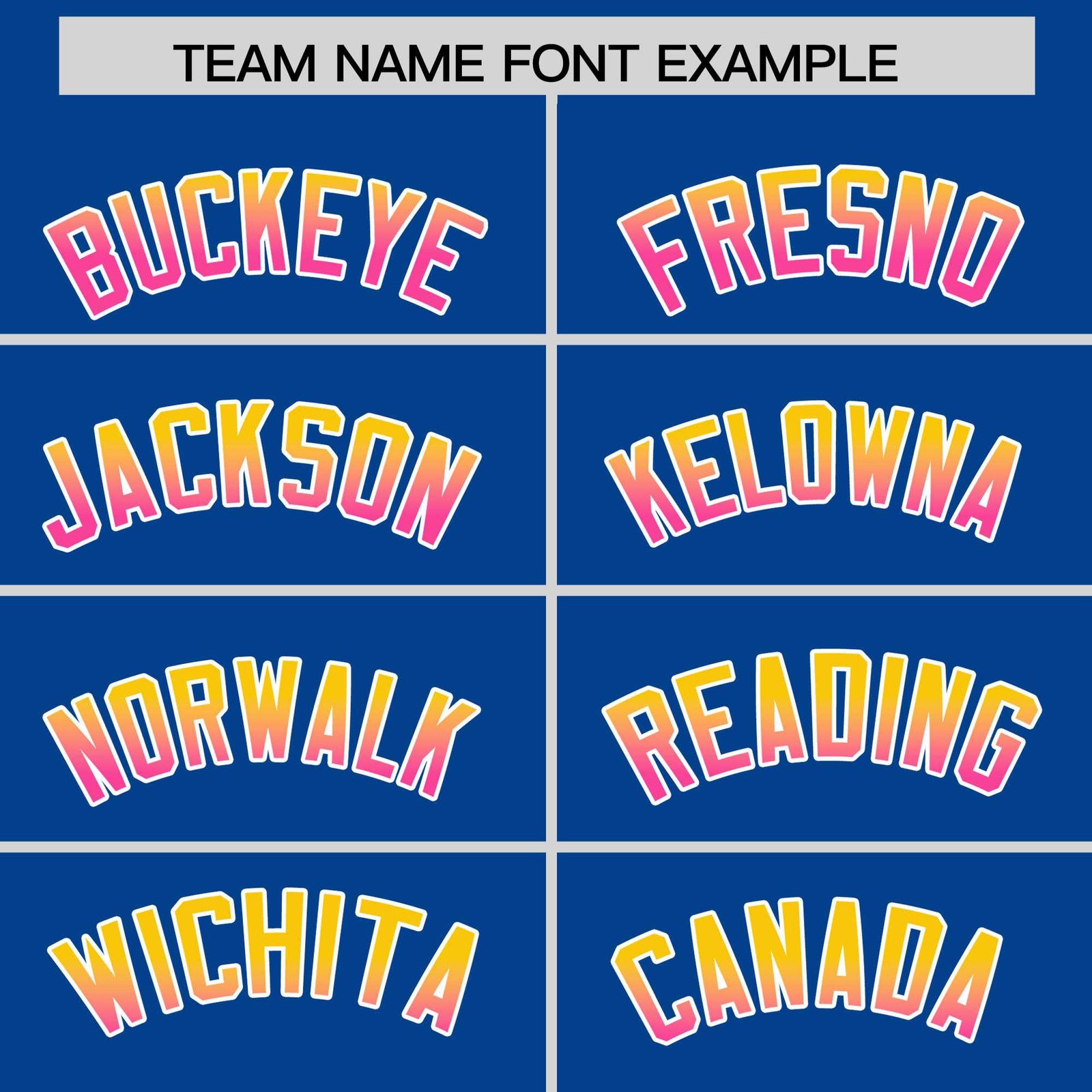 Custom Royal Gold-Pink Gradient Varsity Full-Snap Raglan Sleeves Baseball Jacket