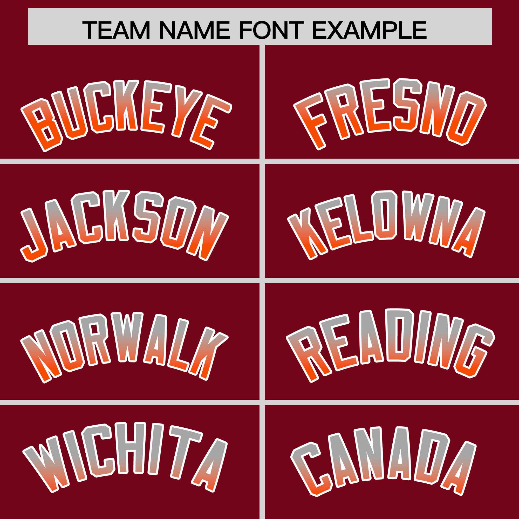 Custom Crimson Gray-Orange Gradient Varsity Full-Snap Raglan Sleeves Baseball Jacket