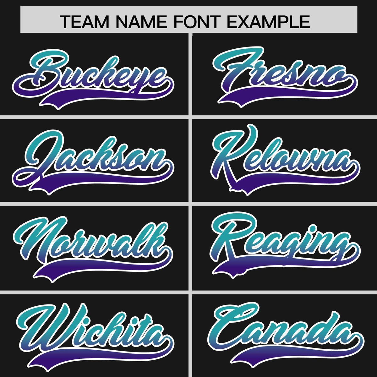 Custom Black Aqua-Purple Gradient Varsity Full-Snap Raglan Sleeves Baseball Jacket