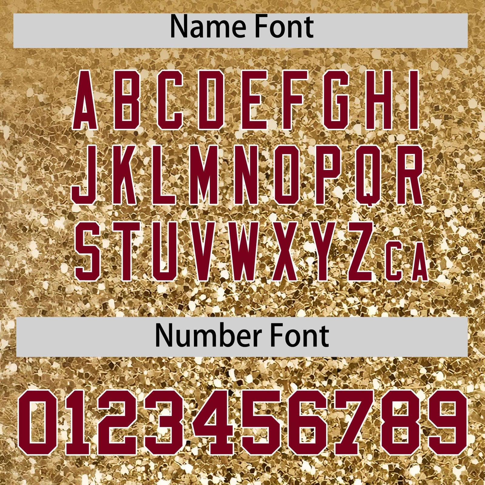 Custom Old Gold Varsity Full-Snap Sequins Pattern Letterman Baseball Jacket