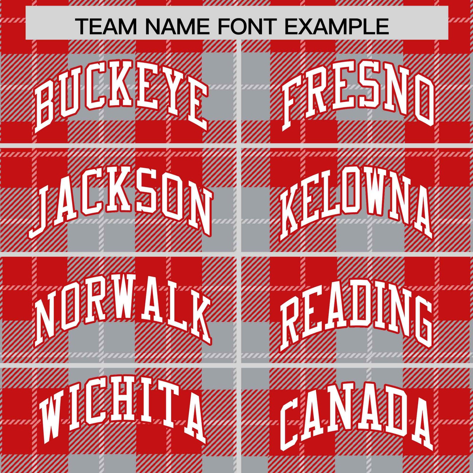 Custom Gray Red-White Varsity Full-Snap Plaid Pattern Letterman Baseball Jacket