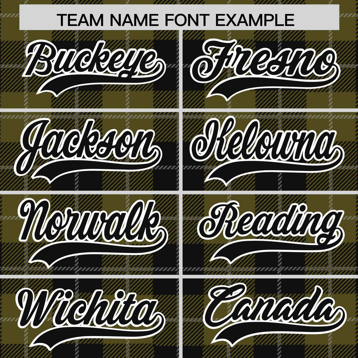 Custom Olive Black-Gray Varsity Full-Snap Plaid Pattern Letterman Baseball Jacket