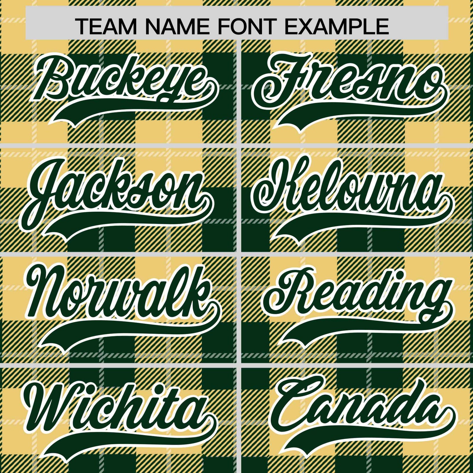 Custom Khaki Green-White Varsity Full-Snap Plaid Pattern Letterman Baseball Jacket