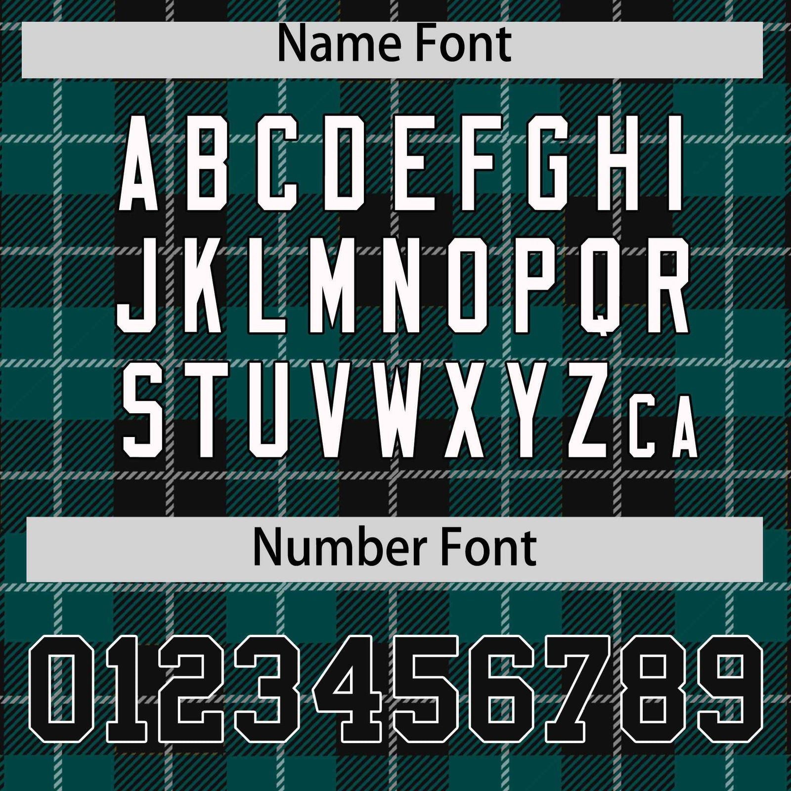 Custom Midnight Green Black-White Varsity Full-Snap Plaid Pattern Letterman Baseball Jacket