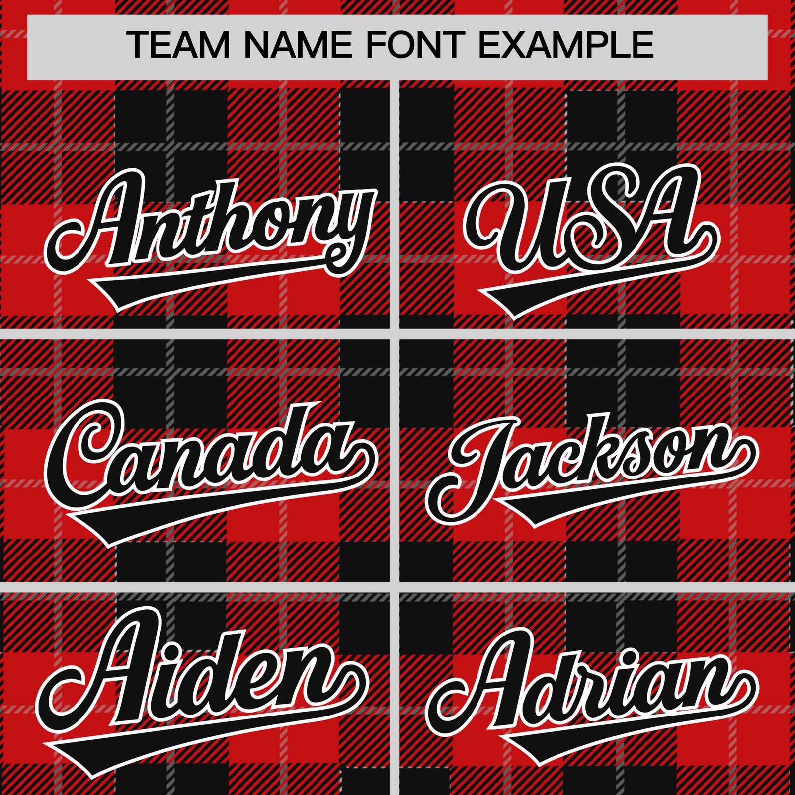 Custom Red Black-Gray Varsity Full-Snap Plaid Pattern Letterman Baseball Jacket