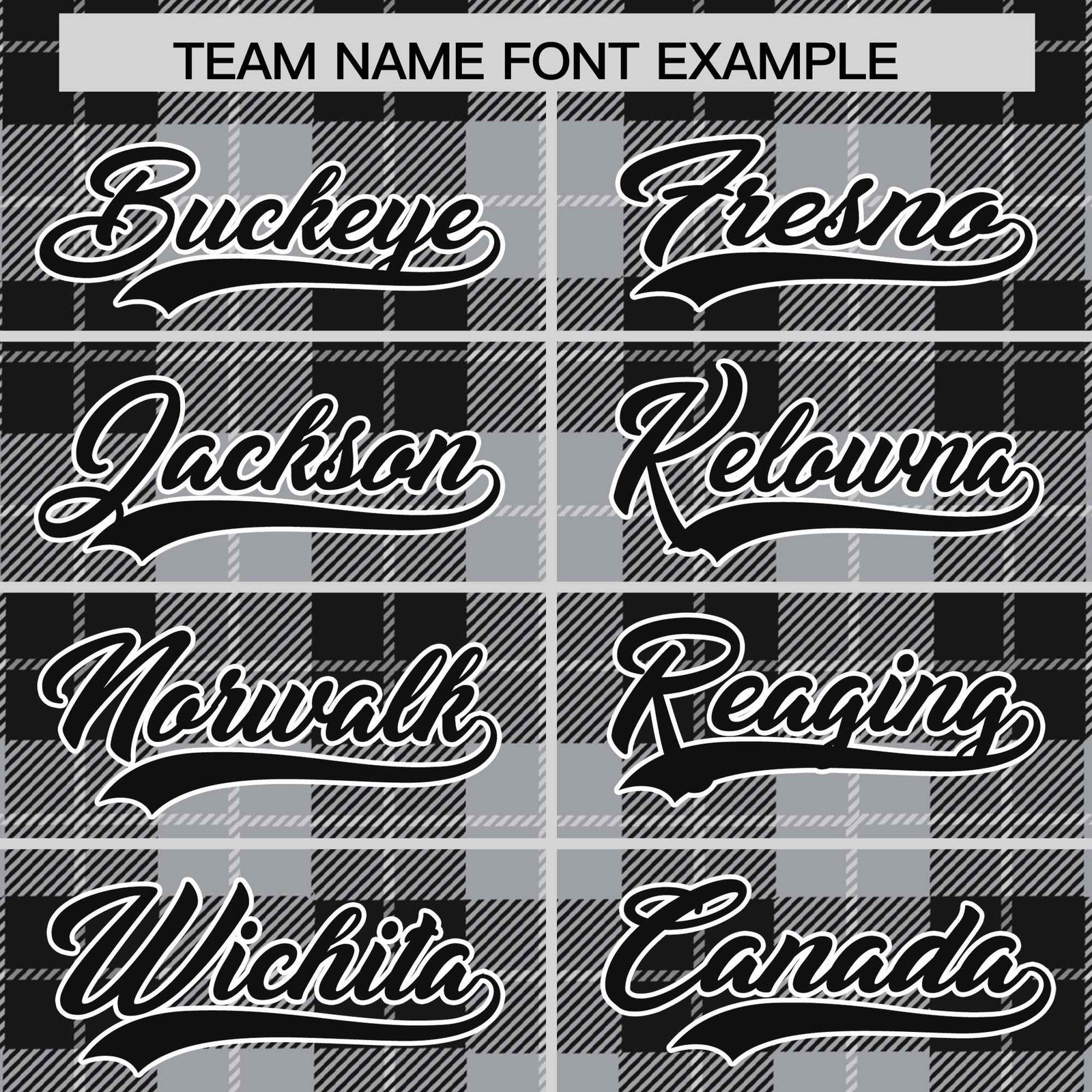 Custom Gray Black-White Varsity Full-Snap Plaid Pattern Letterman Baseball Jacket