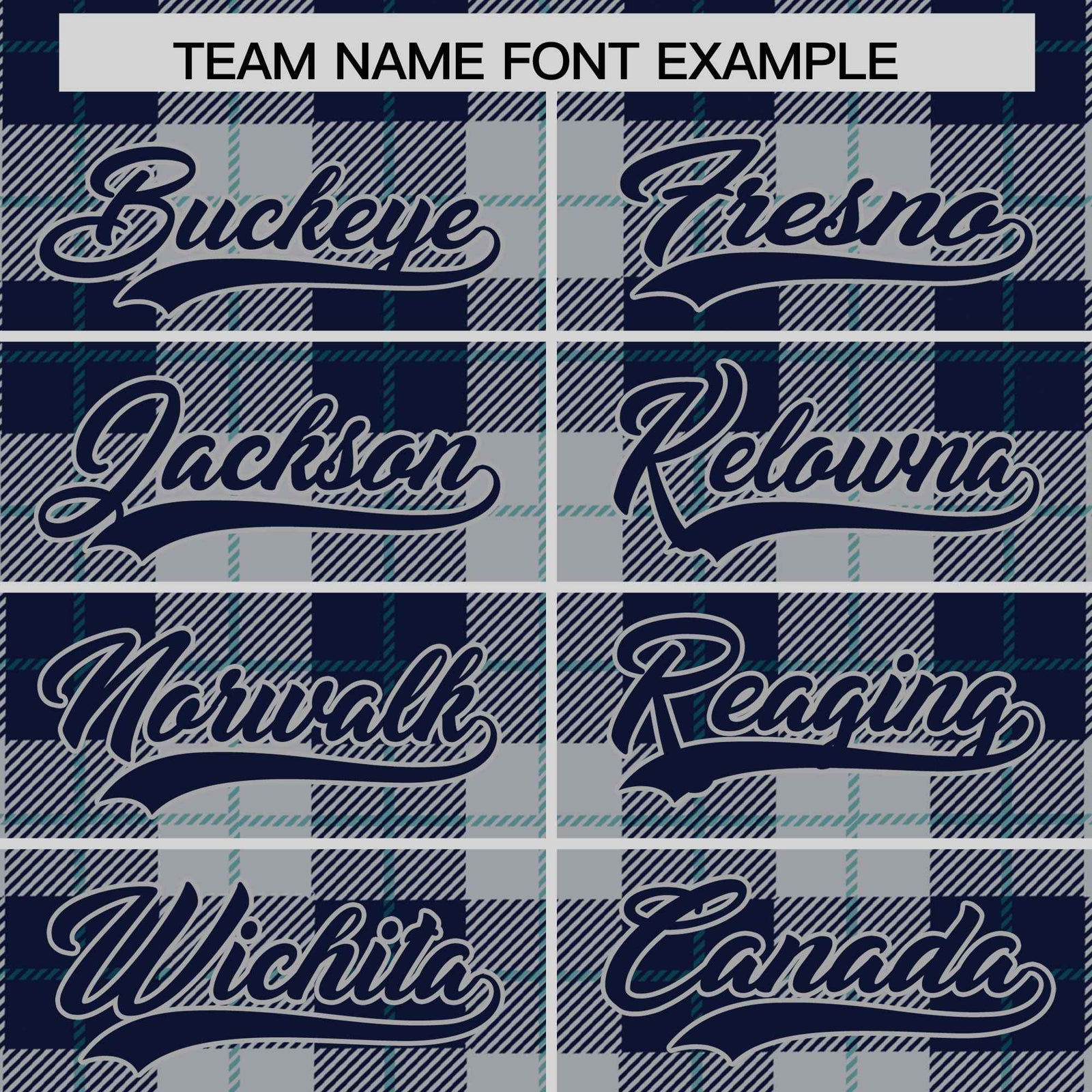 Custom Gray Navy-Aqua Varsity Full-Snap Plaid Pattern Letterman Baseball Jacket