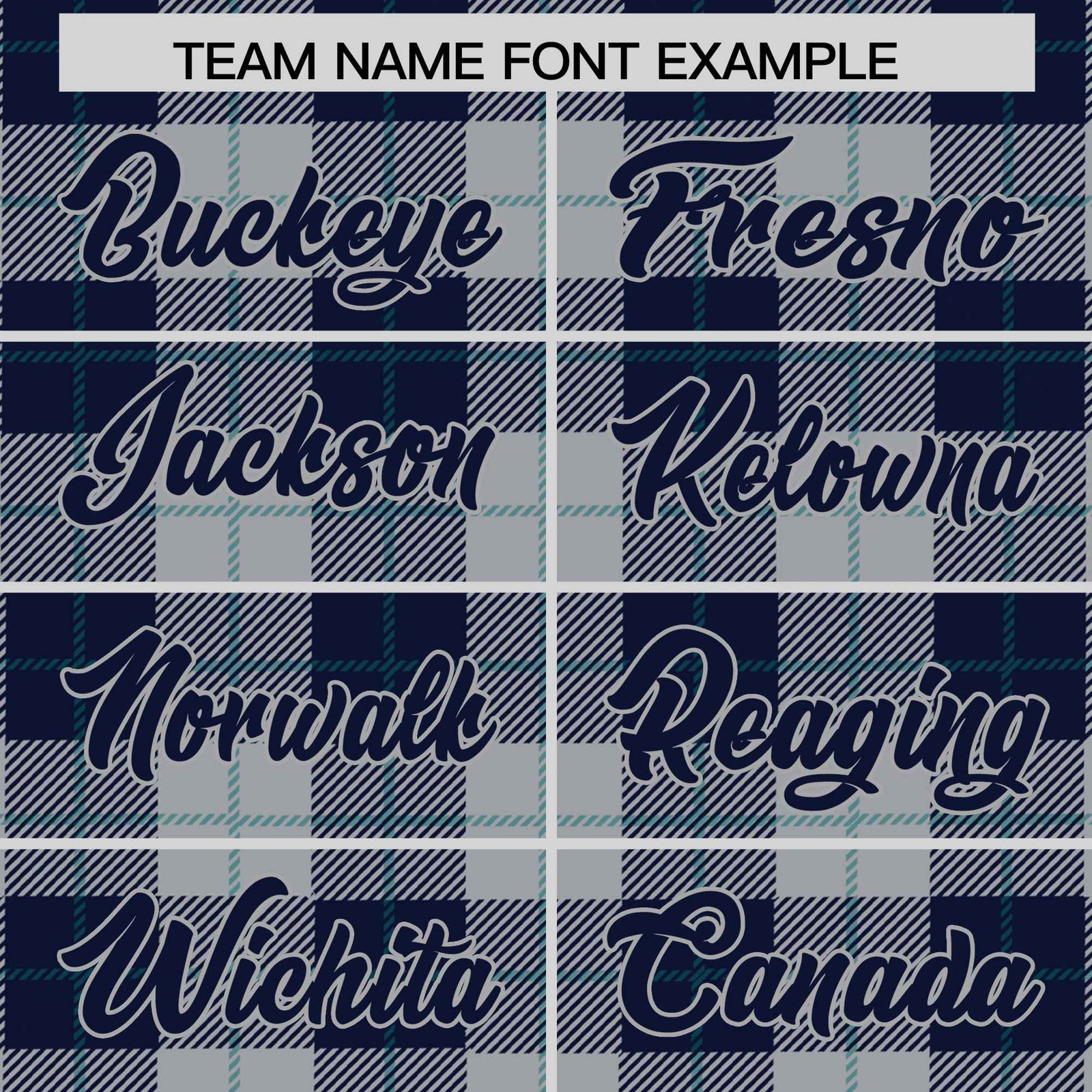 Custom Gray Navy-Aqua Varsity Full-Snap Plaid Pattern Letterman Baseball Jacket