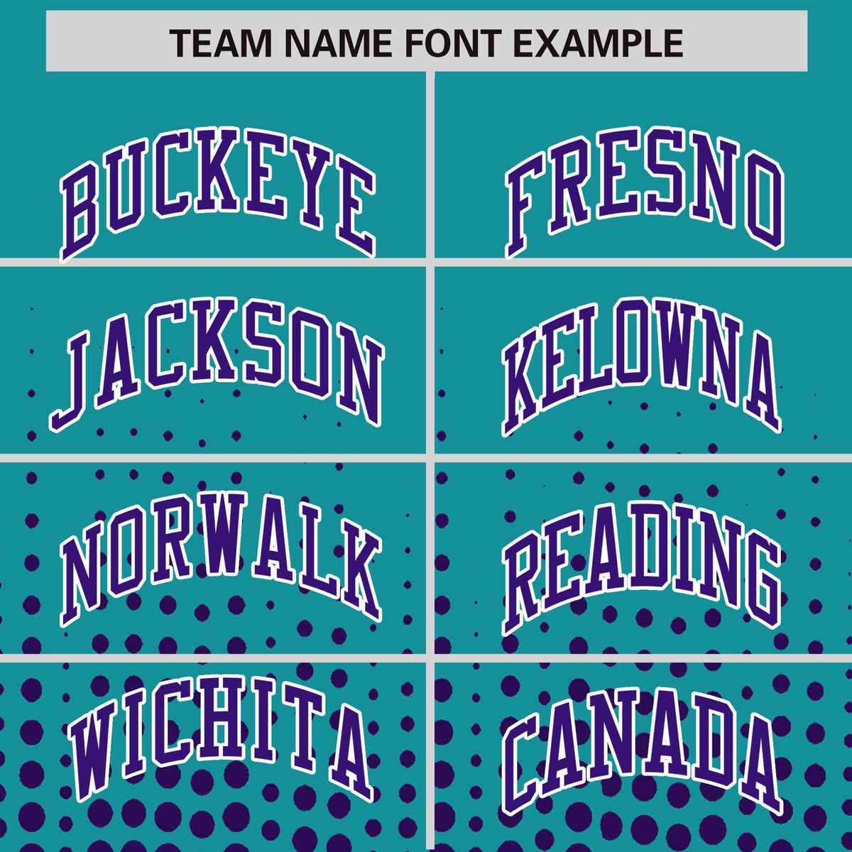 Custom Aqua Purple Gradient Varsity Full-Snap Polka Dot Pattern Letterman Baseball Jacket