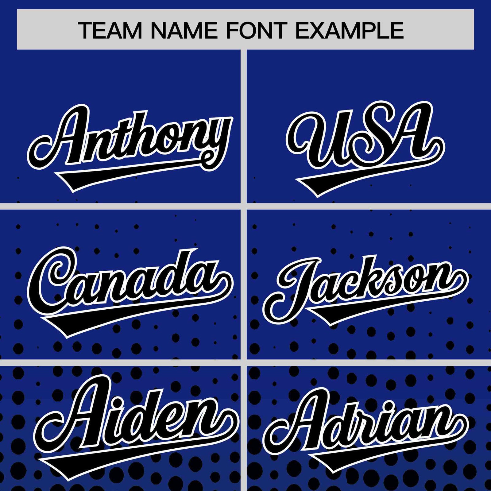 Custom Royal Black Gradient Varsity Full-Snap Polka Dot Pattern Letterman Baseball Jacket