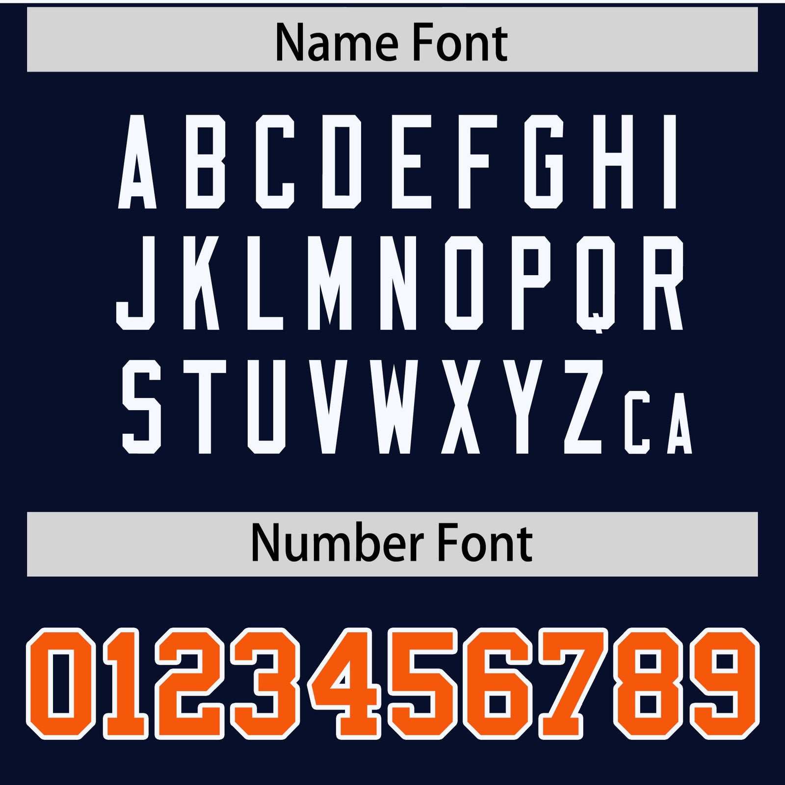 Custom Orange Navy Varsity Full-Snap Raglan Sleeves Letterman Jacket