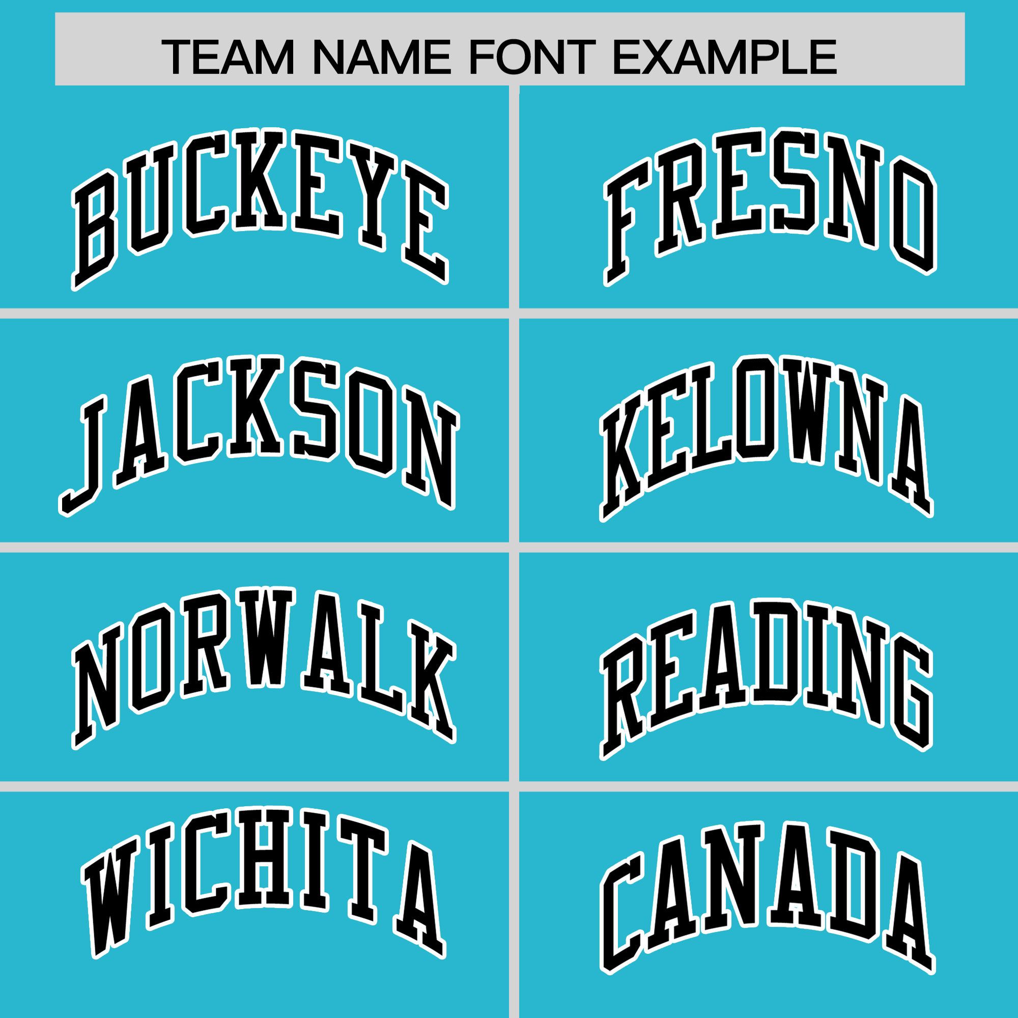 Custom Sky Blue Black K-Ribbon Raglan Sleeves Varsity Full-Snap Color Block Letterman Jacket