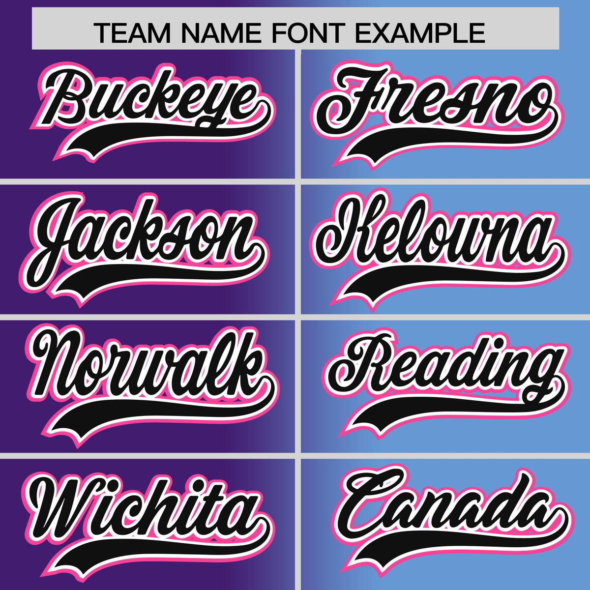 Custom Purple Light Blue Full-Zip Gradient Fashion Letterman Bomber Jacket