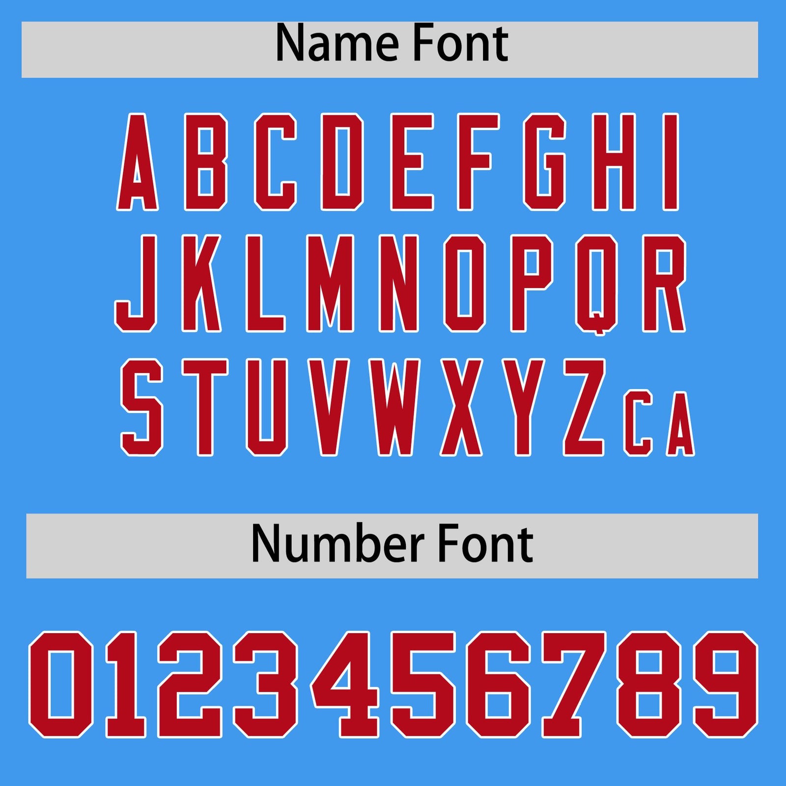 Custom Red Powder Blue Varsity Full-Zip Two-Tone Letterman Bomber Jacket