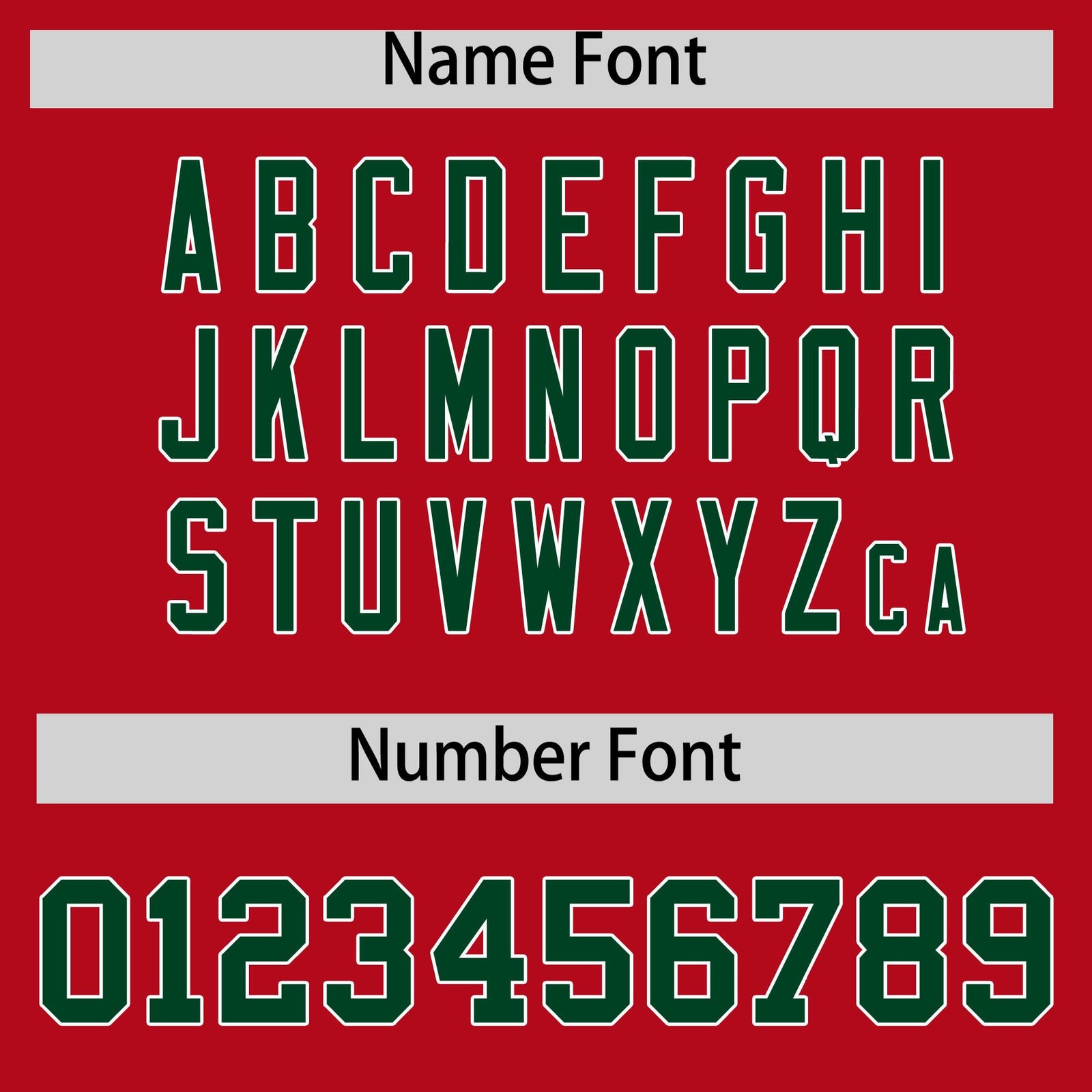 Custom Green Red Varsity Full-Zip Two-Tone Letterman Bomber Jacket