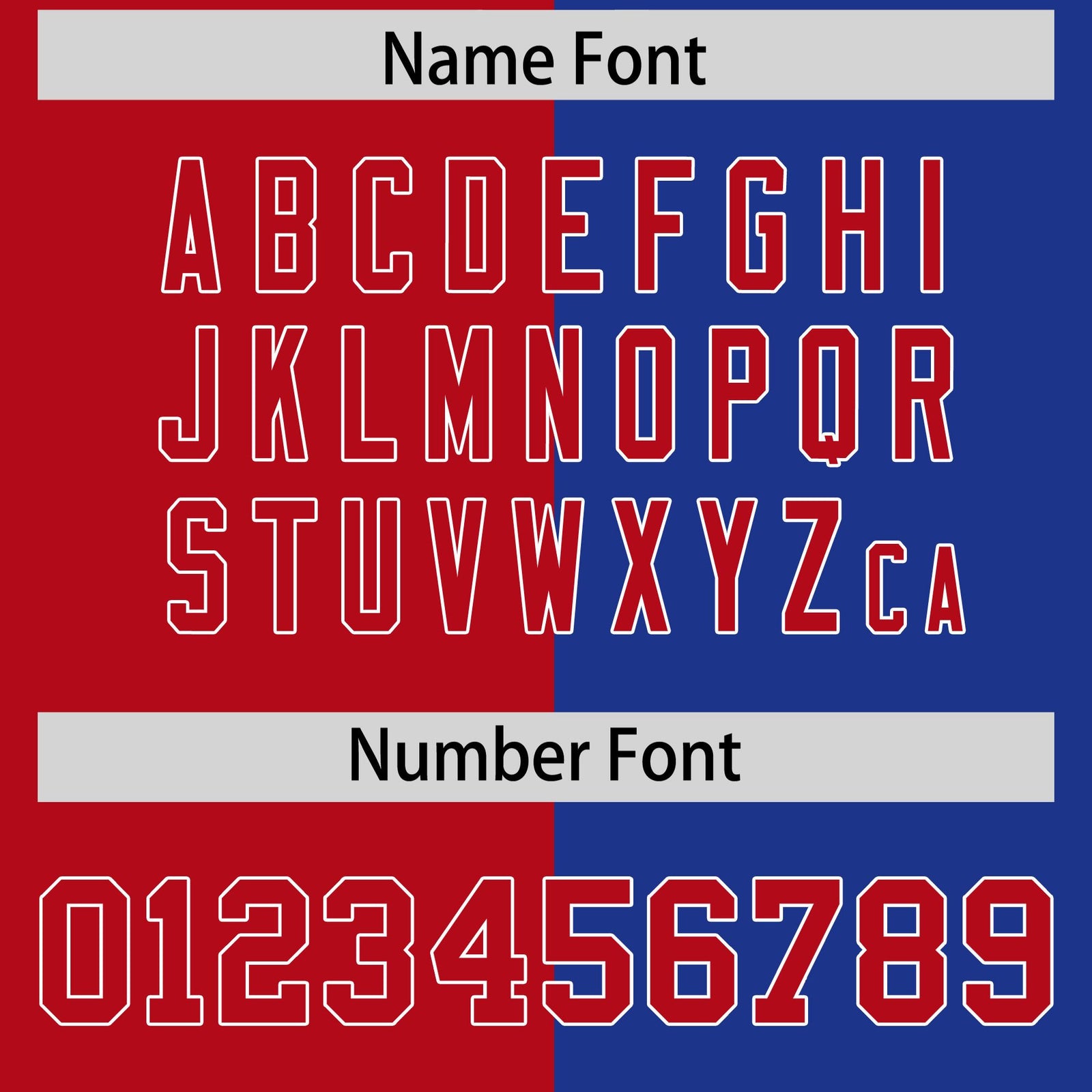 Custom Red Royal Split Varsity Full-Zip Two Tone Letterman Bomber Jacket