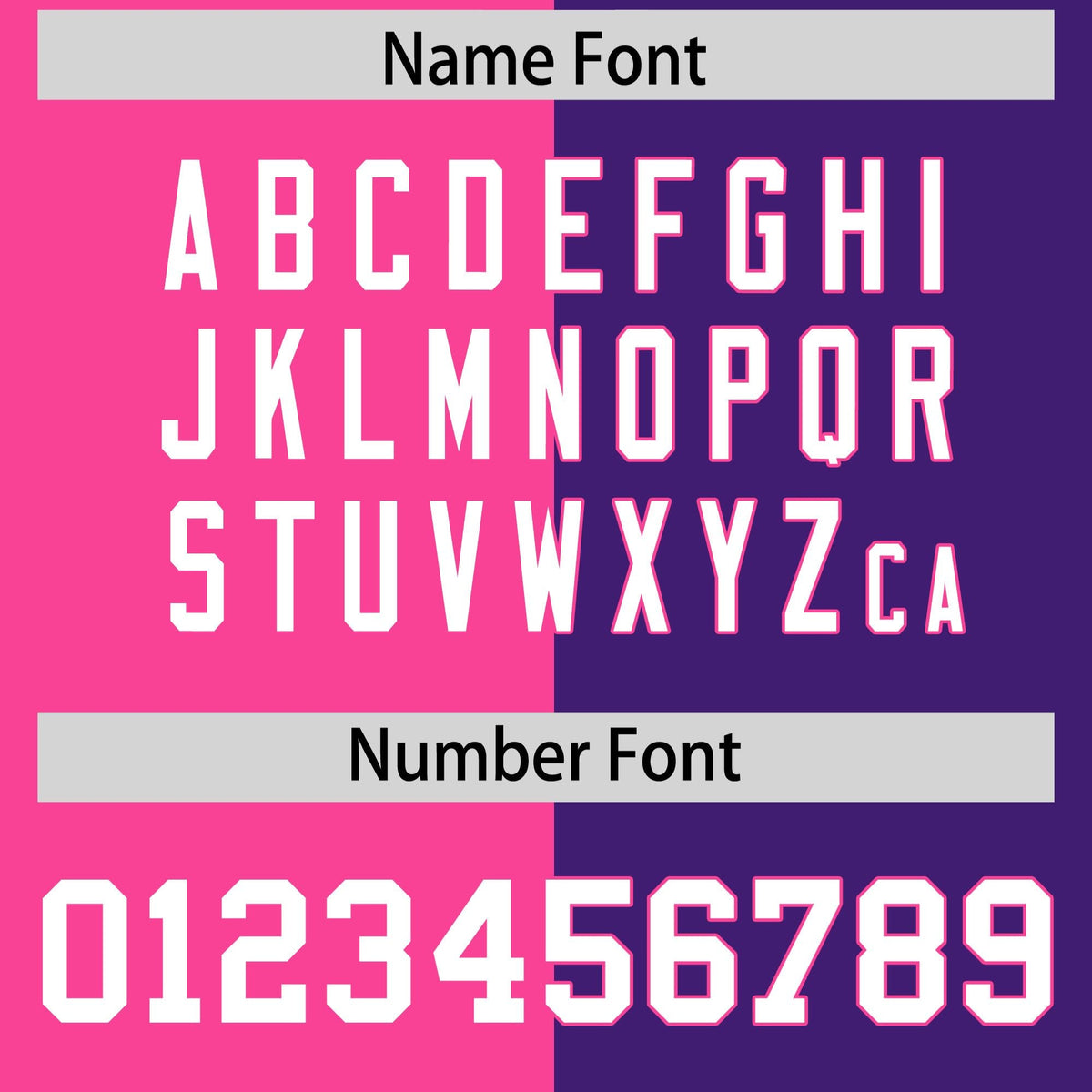 Custom Pink Purple Split Varsity Full-Zip Two Tone Letterman Bomber Jacket