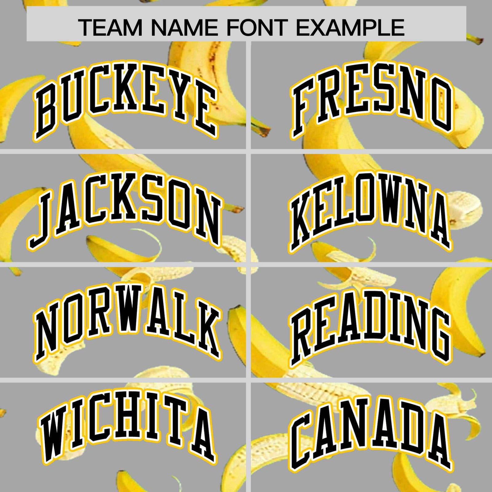 Custom Gray Varsity Full-Zip Banana Pattern Letterman Bomber Jacket | Graffiti Pattern | Embroidery&Dye-sublimation printing | KXKSHOP