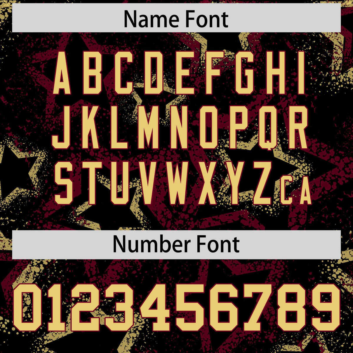 Custom Black Varsity Full-Zip Star Pattern Letterman Bomber Jacket