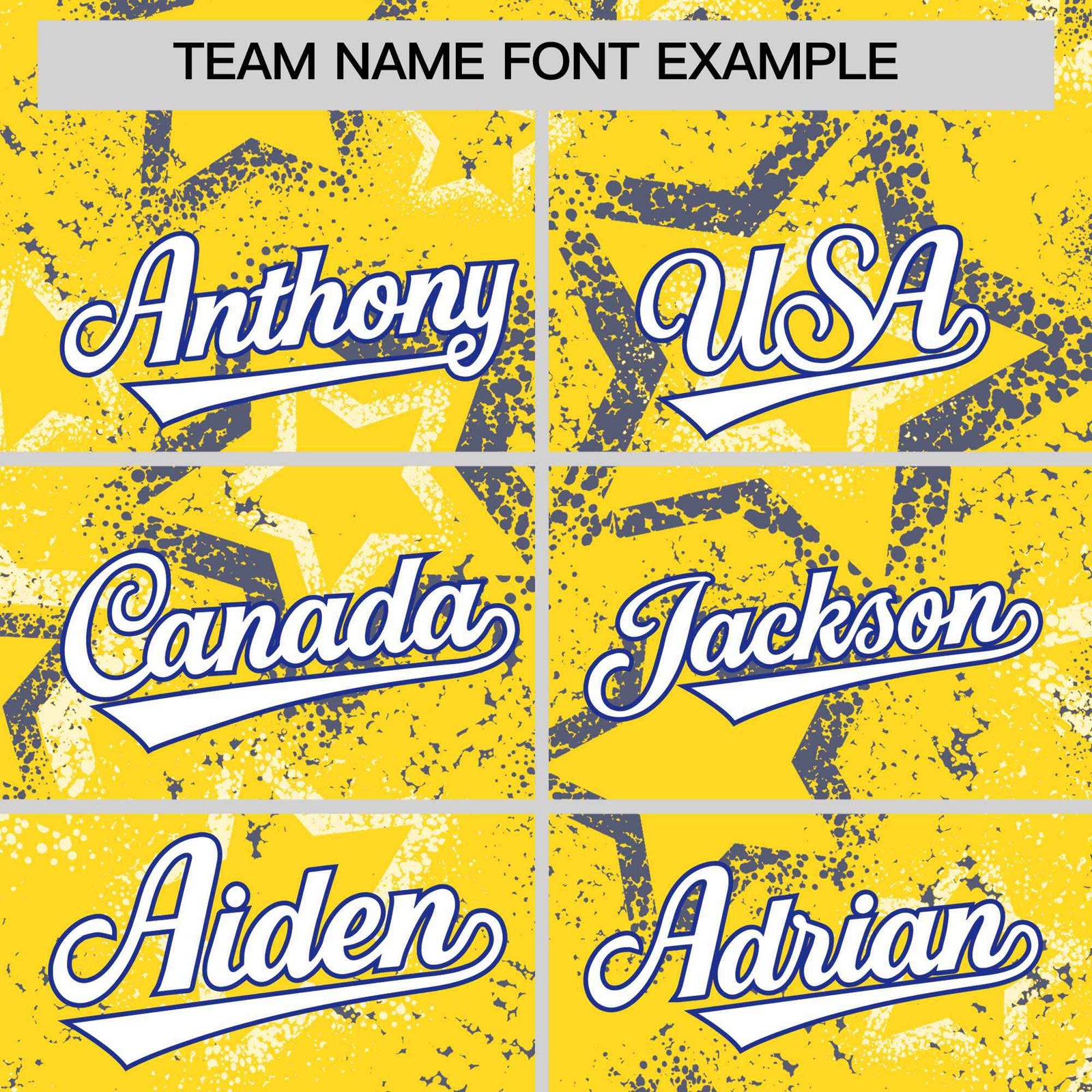 Custom Gold Varsity Full-Zip Star Pattern Letterman Bomber Jacket