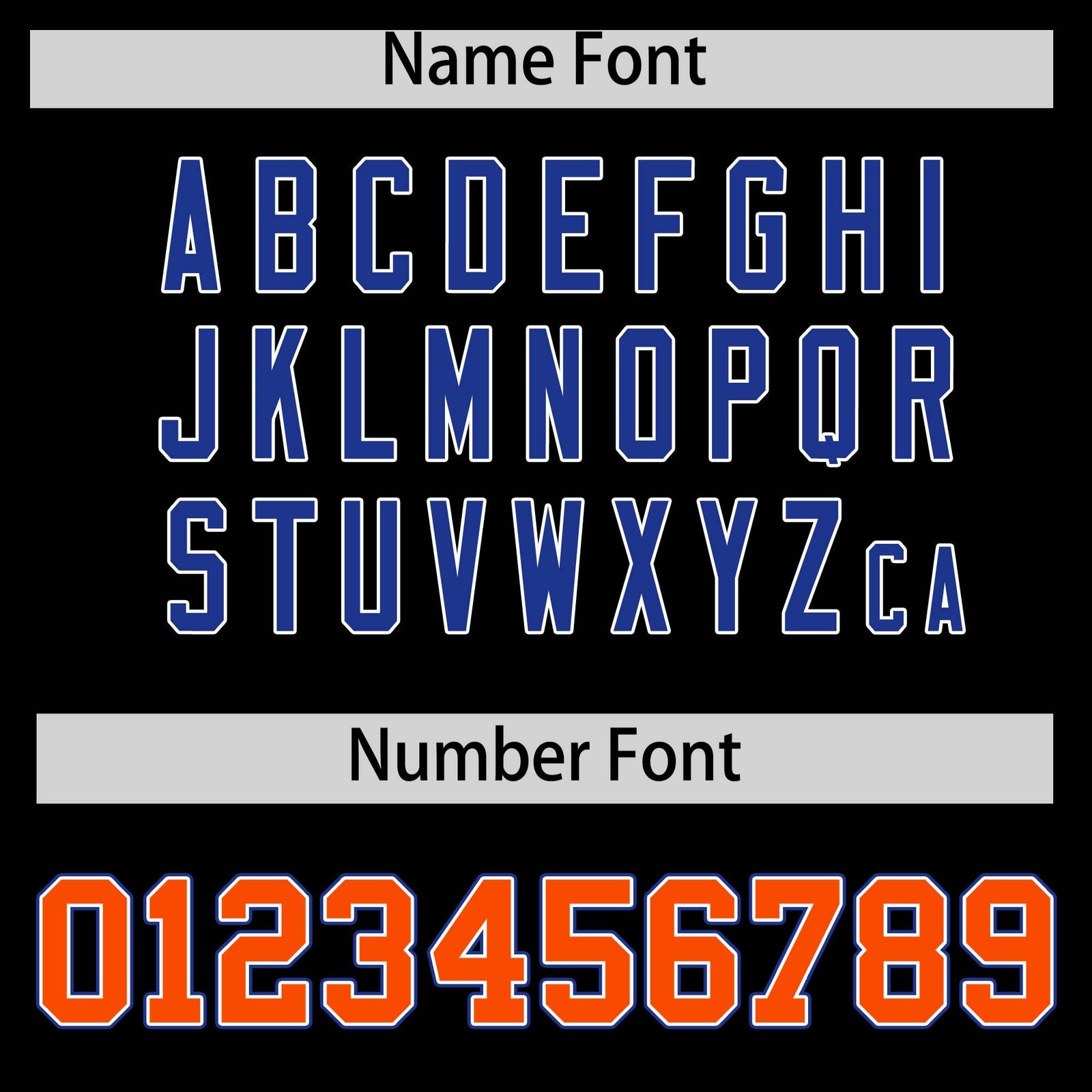 Custom Black Orange-Royal Gaglan Sleeve Gradient Varsity Full-Zip Letterman Bomber Jacket