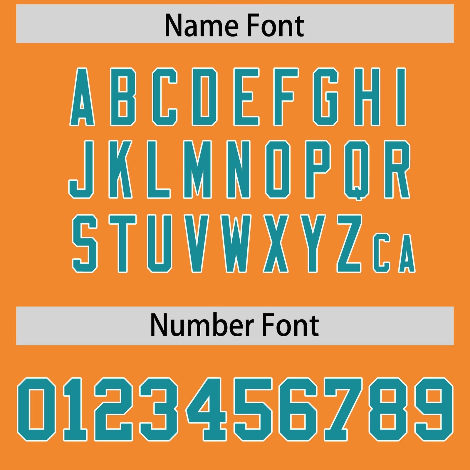 Custom Orange Aqua-White Varsity Full-Zip Raglan Sleeves Stripe Letterman Bomber Jacket