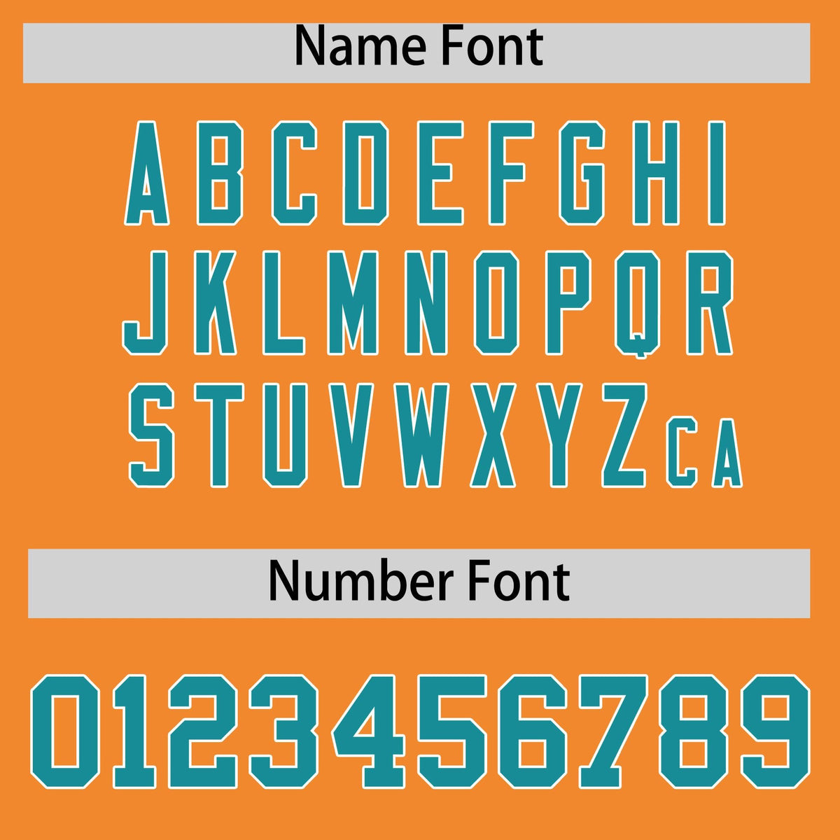 Custom Orange Aqua-White Varsity Full-Zip Raglan Sleeves Stripe Letterman Bomber Jacket