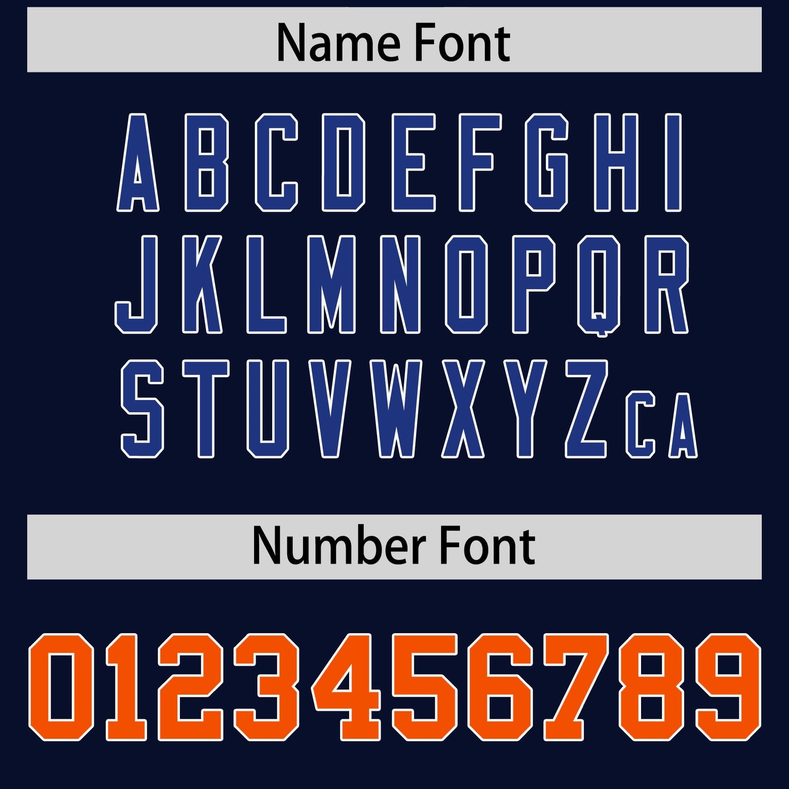 Custom Navy Royal-Orange Raglan Sleeves Varsity Full-Snap Letterman Jacket