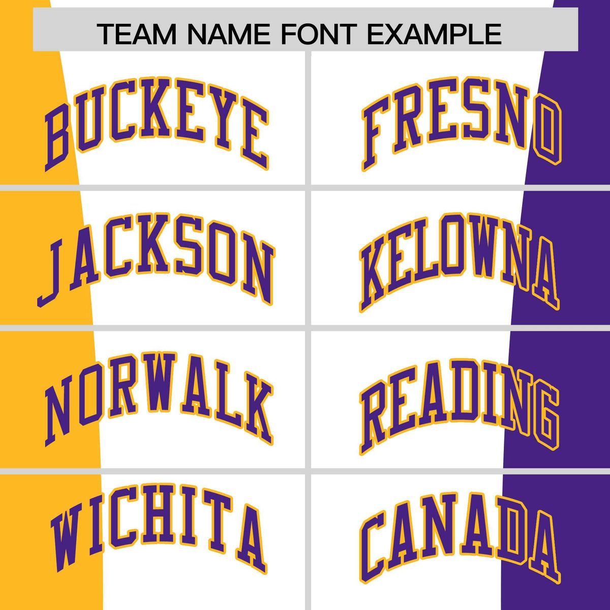 Custom White Yellow Purple Personalization Varsity Full-Snap Three Color Blocks Letterman Jacket