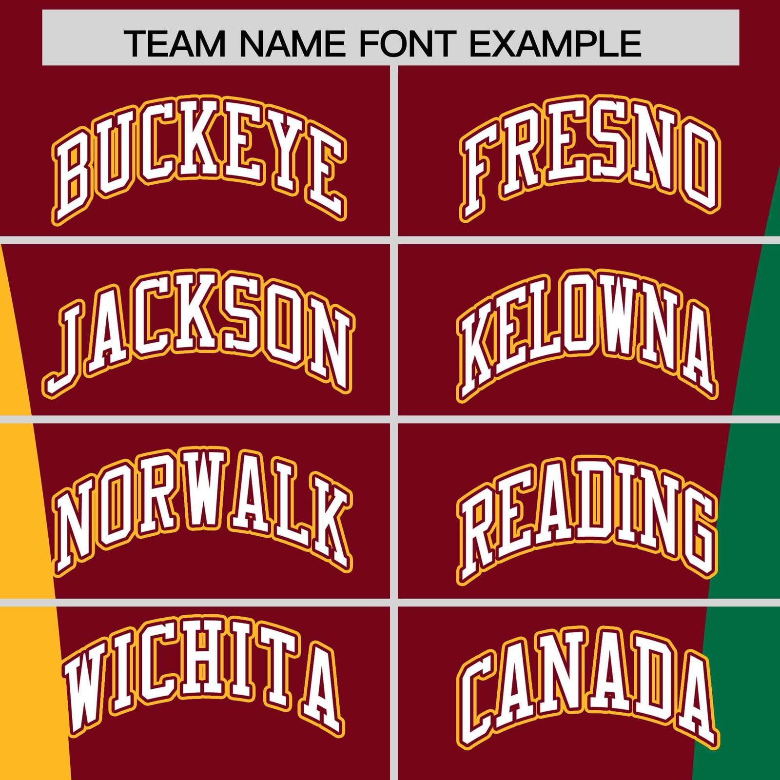Custom Crimson Yellow Kelly Green Personalization Varsity Full-Snap Three Color Blocks Letterman Jacket