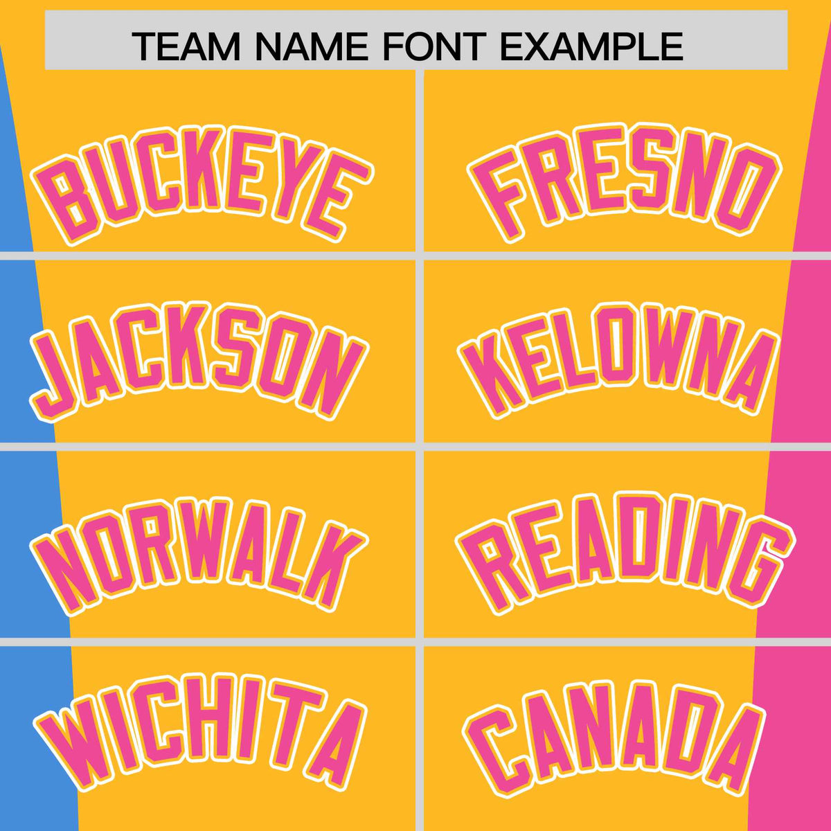 Custom Yellow Powder Blue Pink Personalization Varsity Full-Snap Three Color Blocks Letterman Jacket