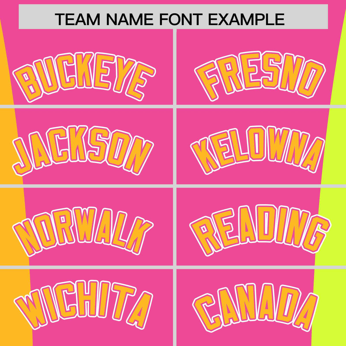 Custom Pink Yellow Fluorescent Green Personalization Varsity Full-Snap Three Color Blocks Letterman Jacket