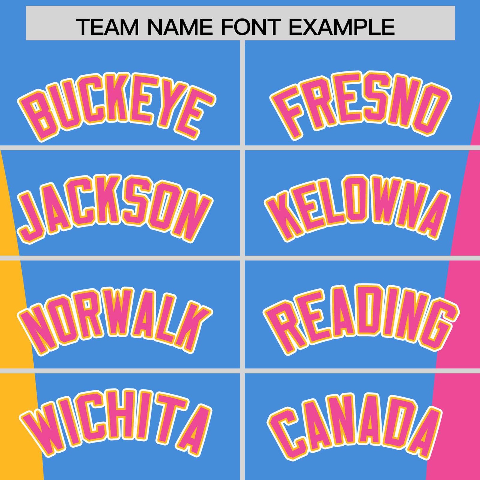 Custom Powder Blue Yellow Pink Personalization Varsity Full-Snap Three Color Blocks Letterman Jacket