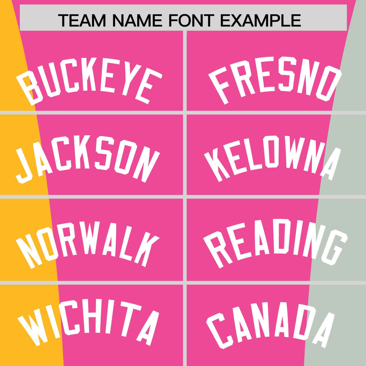 Custom Pink Yellow Gray Personalization Varsity Full-Snap Three Color Blocks Letterman Jacket