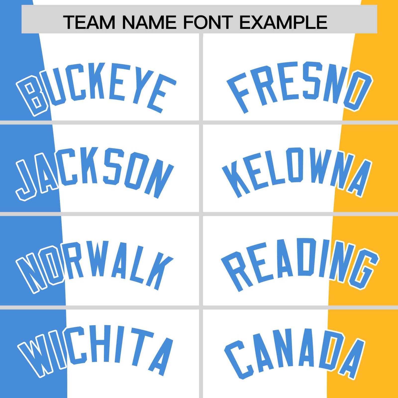 Custom Powder Blue Orange Yellow Personalization Varsity Full-Snap Three Color Blocks Letterman Jacket