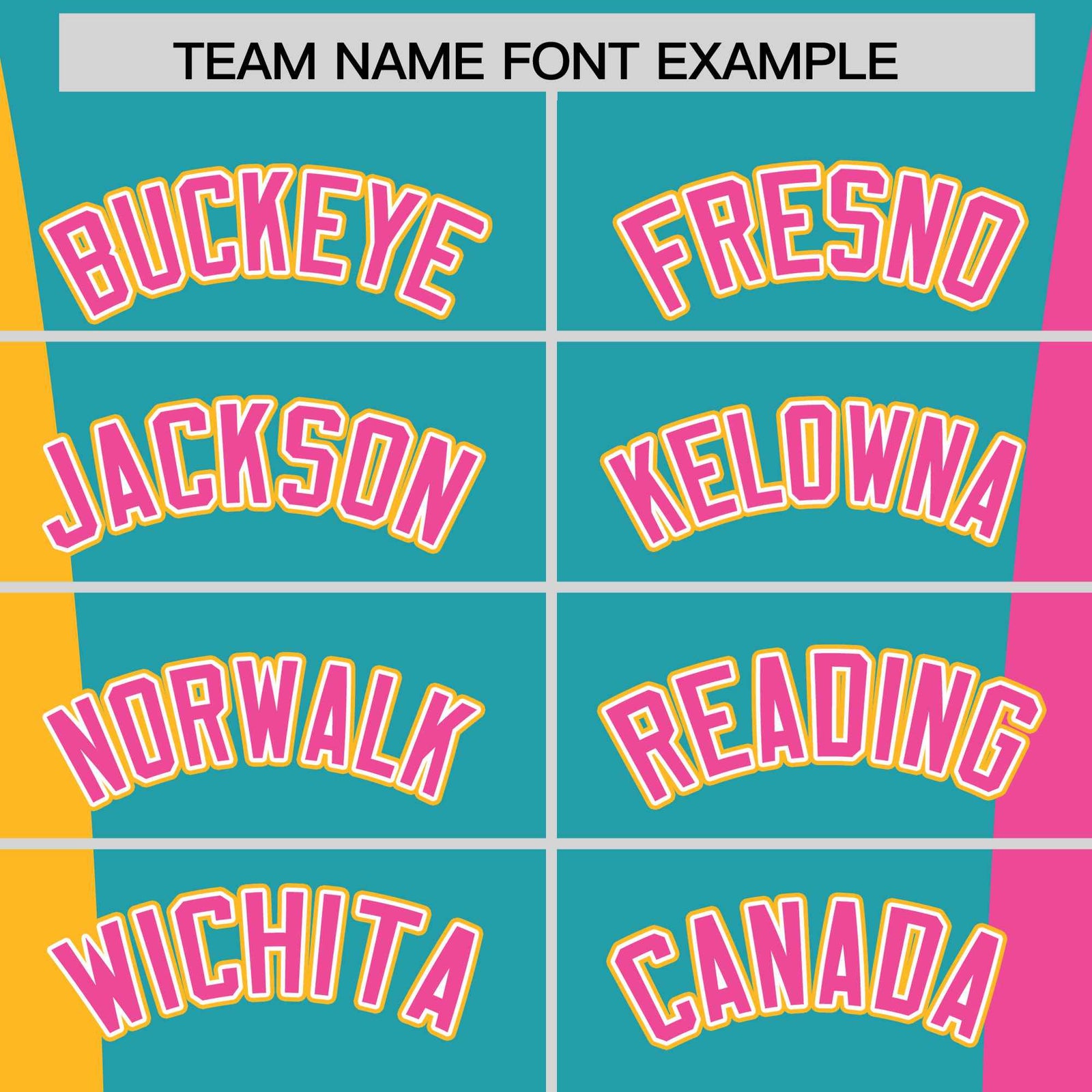 Custom Aqua Yellow Pink Personalization Varsity Full-Snap Three Color Blocks Letterman Jacket