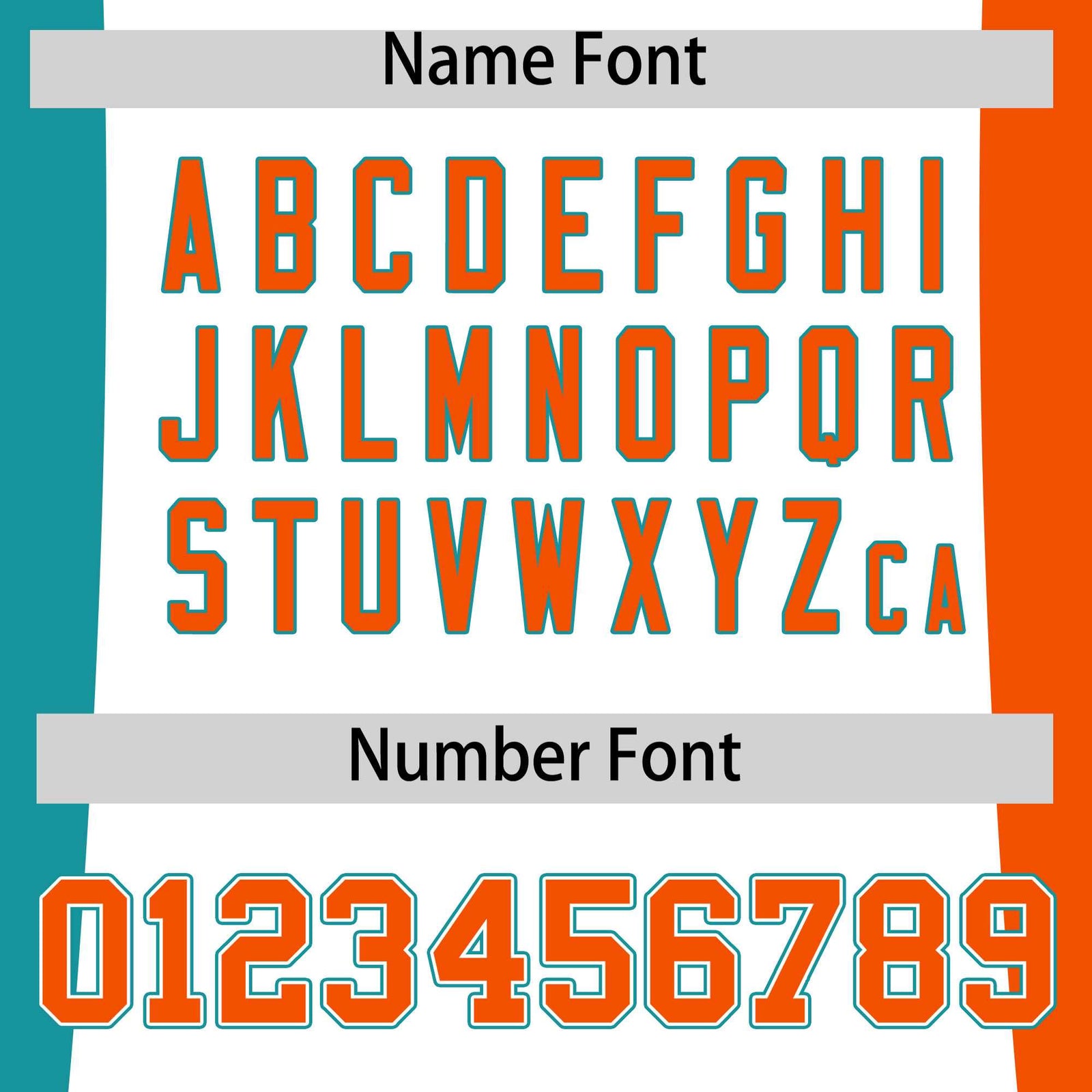 Custom White Aqua Orange Personalization Varsity Full-Snap Three Color Blocks Letterman Jacket| KXKSHOP