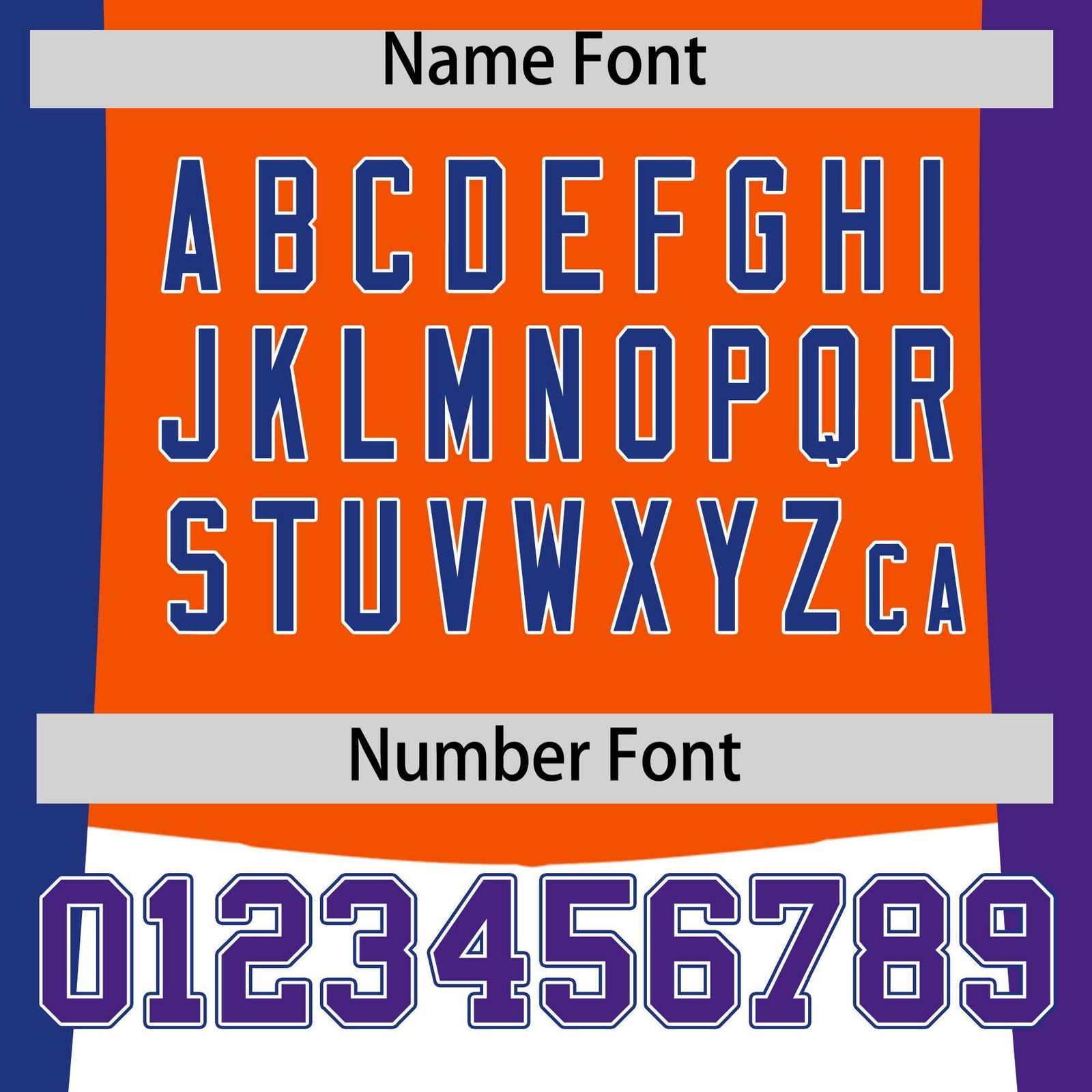 Custom Orange Royal Blue Purple Personalization Varsity Full-Snap Three Color Blocks Letterman Jacket| KXKSHOP