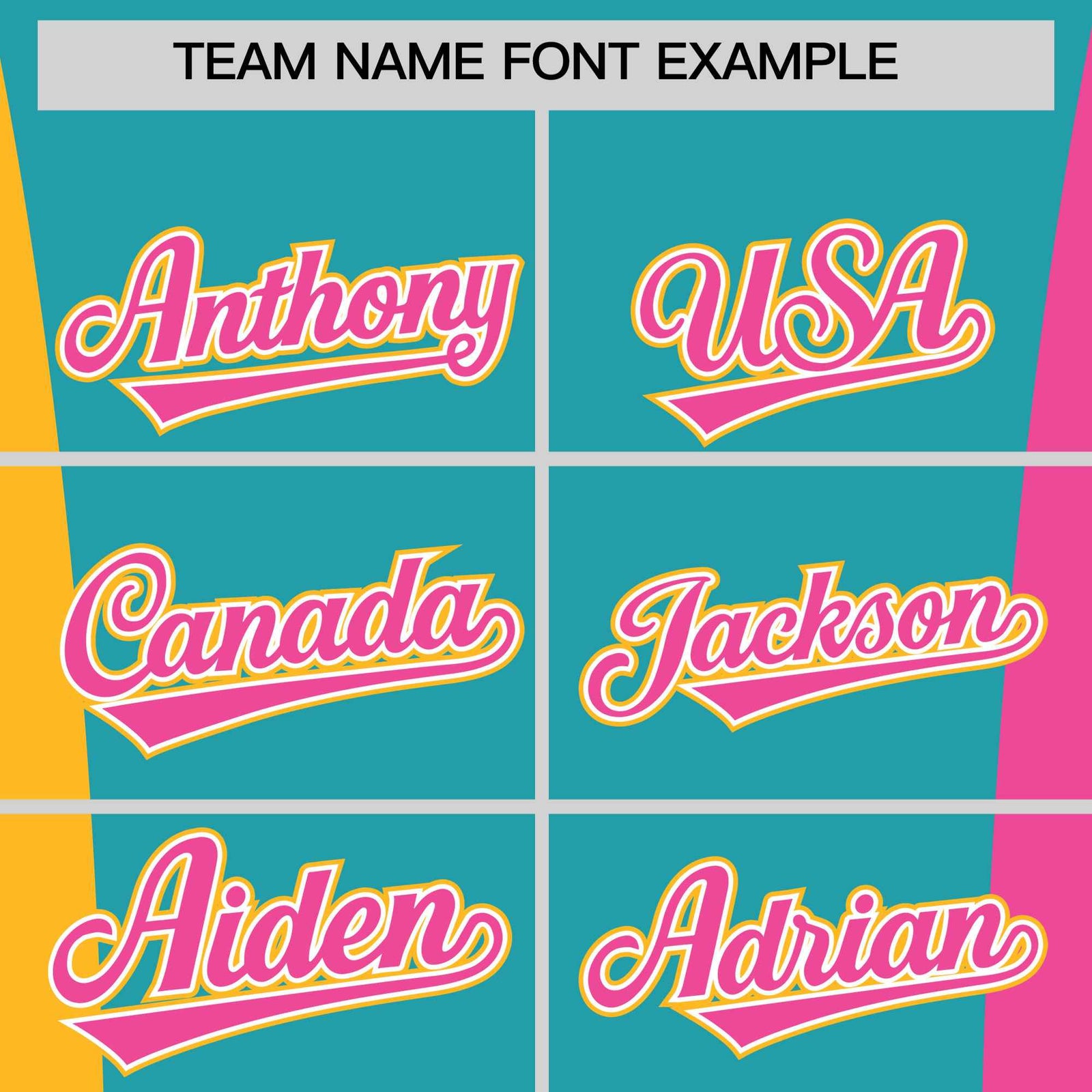 Custom Aqua Yellow Pink Personalization Varsity Full-Snap Three Color Blocks Letterman Jacket| KXKSHOP