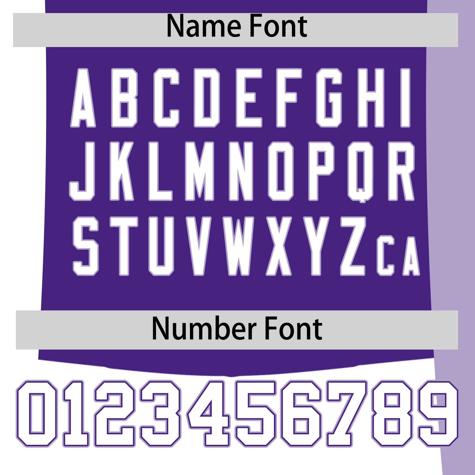 Custom Purple White Light Purple Personalization Varsity Full-Snap Three Color Blocks Letterman Jacket