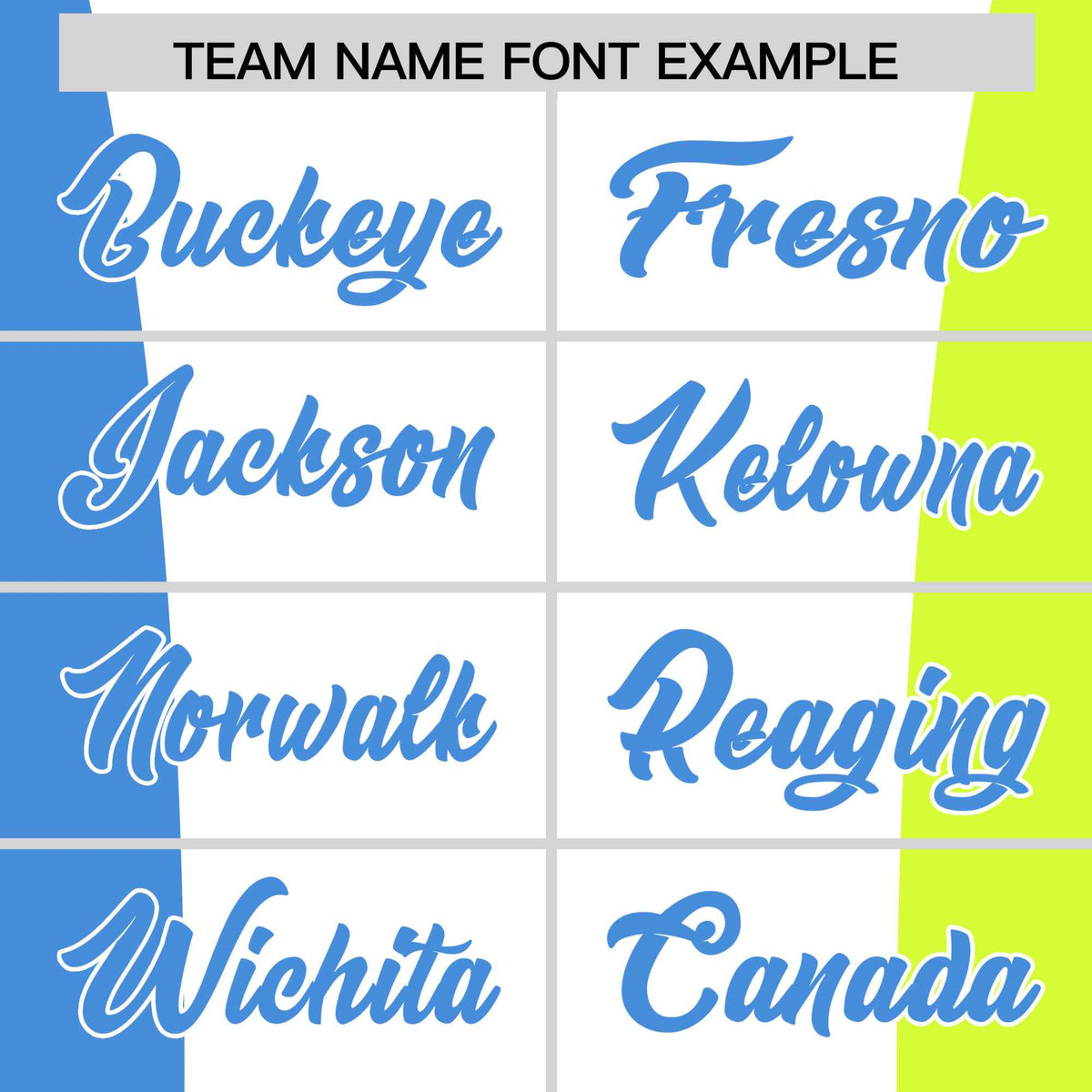 Custom Orange Powder Blue Fluorescent Green Personalization Varsity Full-Snap Three Color Blocks Letterman Jacket