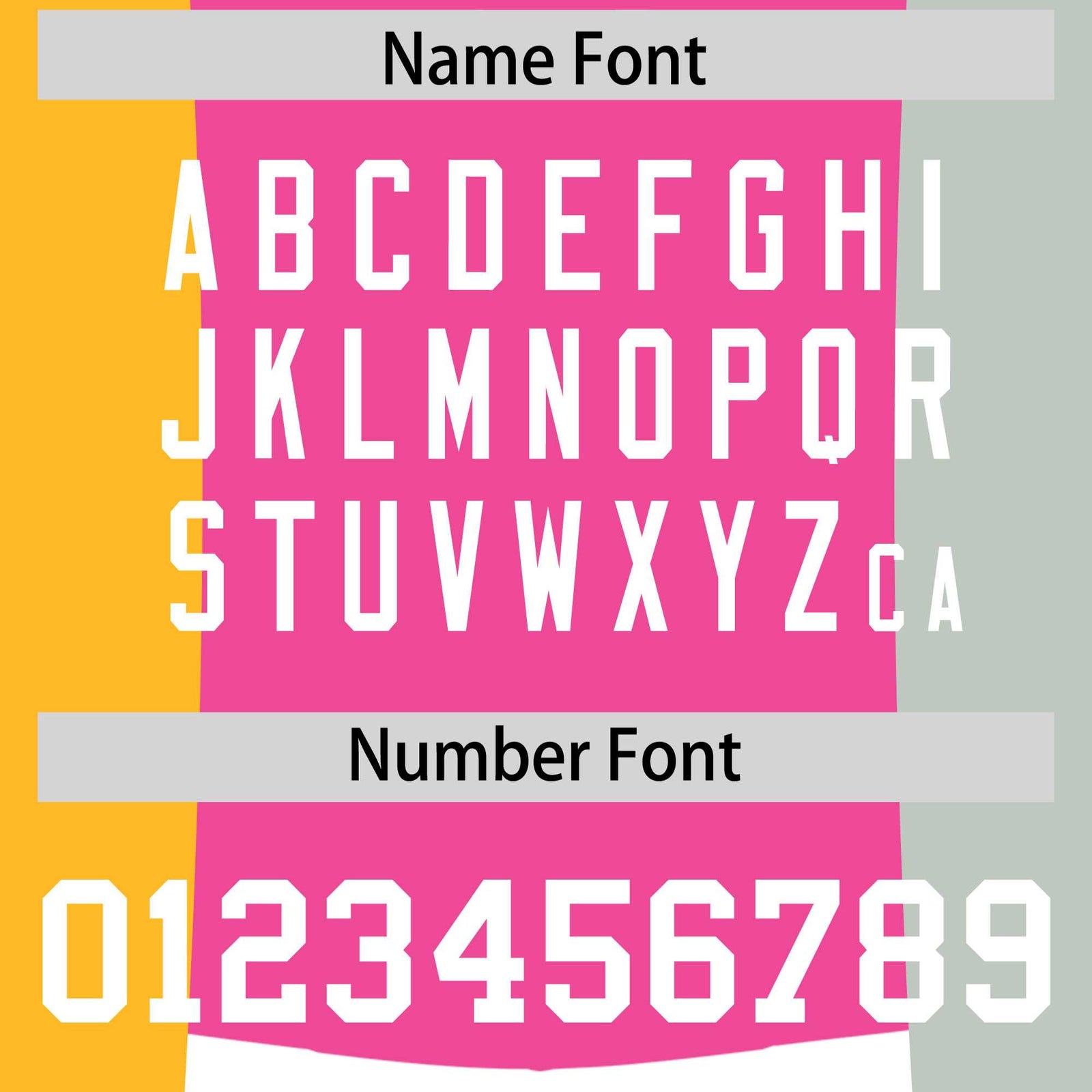 Custom Pink Yellow Gray Personalization Varsity Full-Snap Three Color Blocks Letterman Jacket