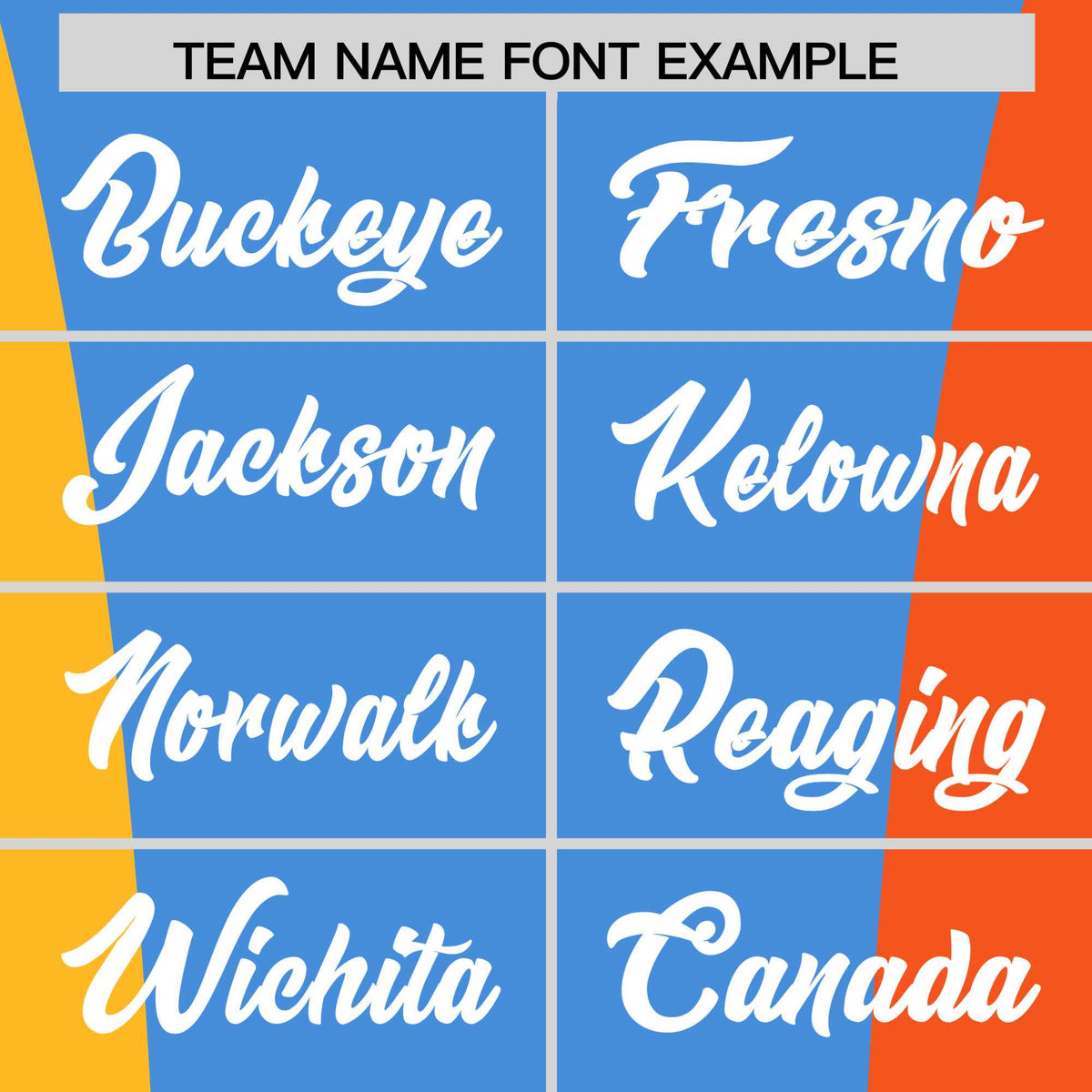 Custom Powder Blue Yellow Orange Personalization Varsity Full-Snap Three Color Blocks Letterman Jacket