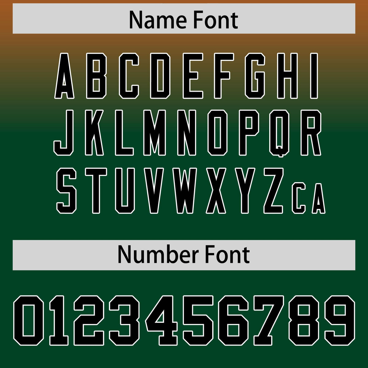 Custom Orange Green Full-Snap Varsity Personalization Gradient Fashion Letterman Jacket