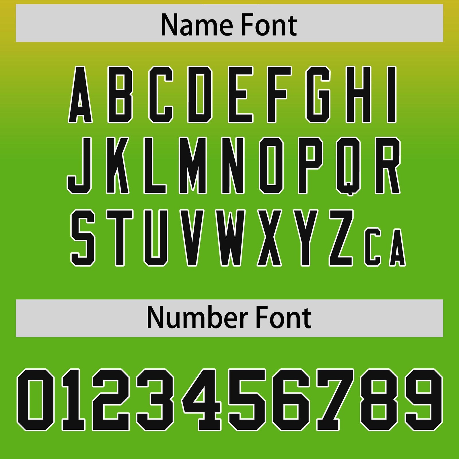 Custom Yellow Green Full-Snap Varsity Personalization Gradient Fashion Letterman Jacket