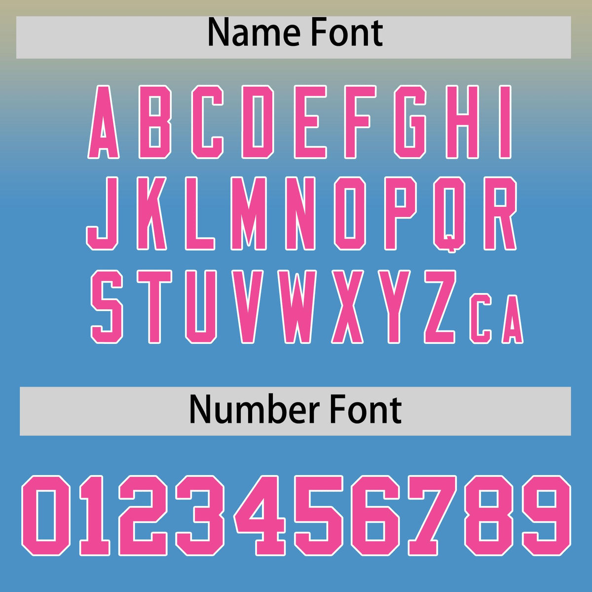 Custom Khaki Light blue Full-Snap Varsity Personalization Gradient Fashion Letterman Jacket