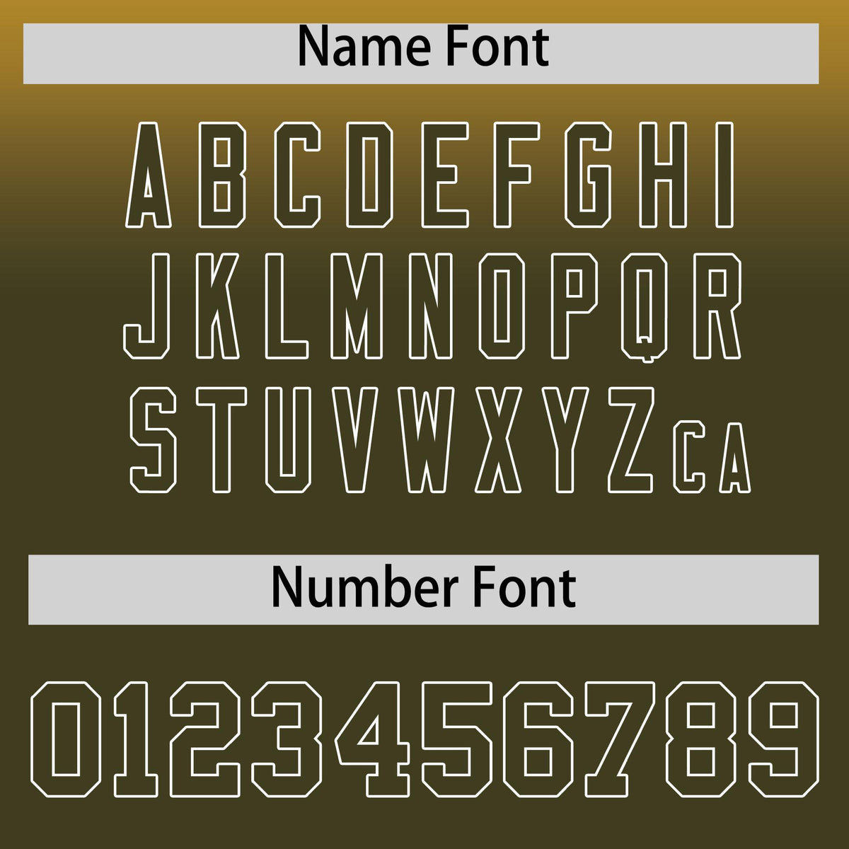 Custom Gold Olive Full-Snap Varsity Personalization Gradient Fashion Letterman Jacket